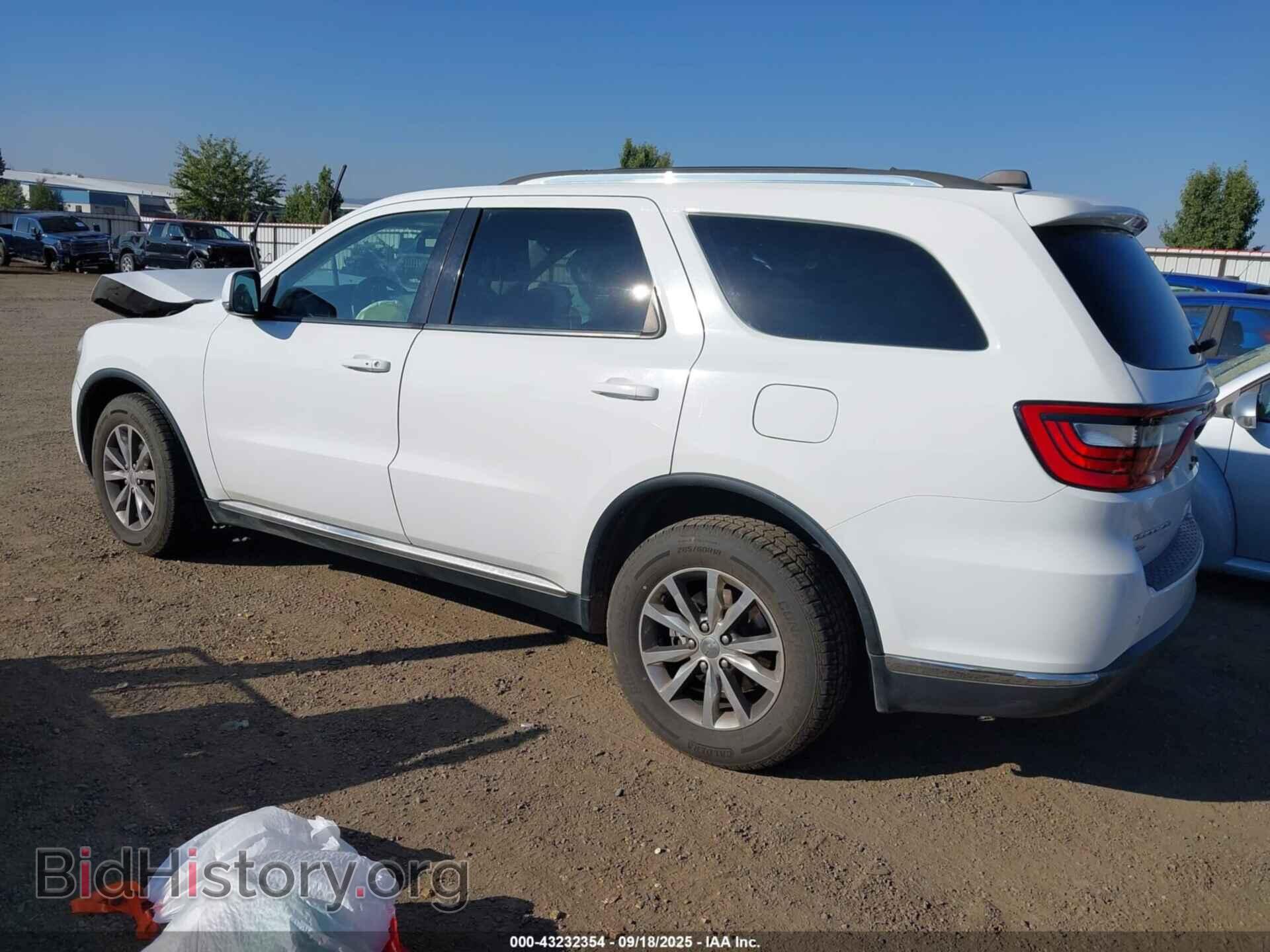 2015 DODGE DURANGO - VIN: 1C4RDJDG1FC695427 - Фото 3