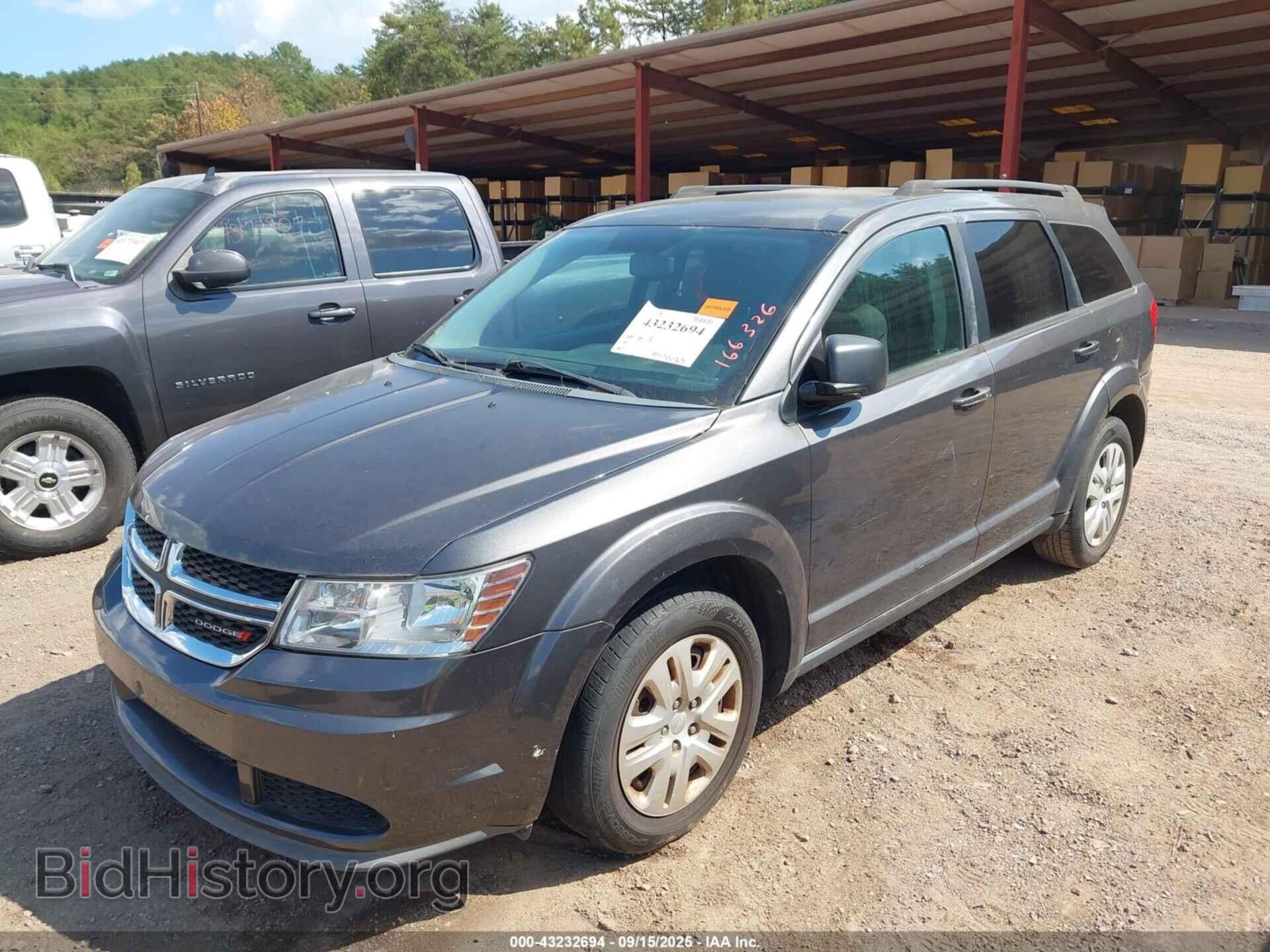 2016 DODGE JOURNEY - VIN: 3C4PDCAB0GT166326 - Фото 2