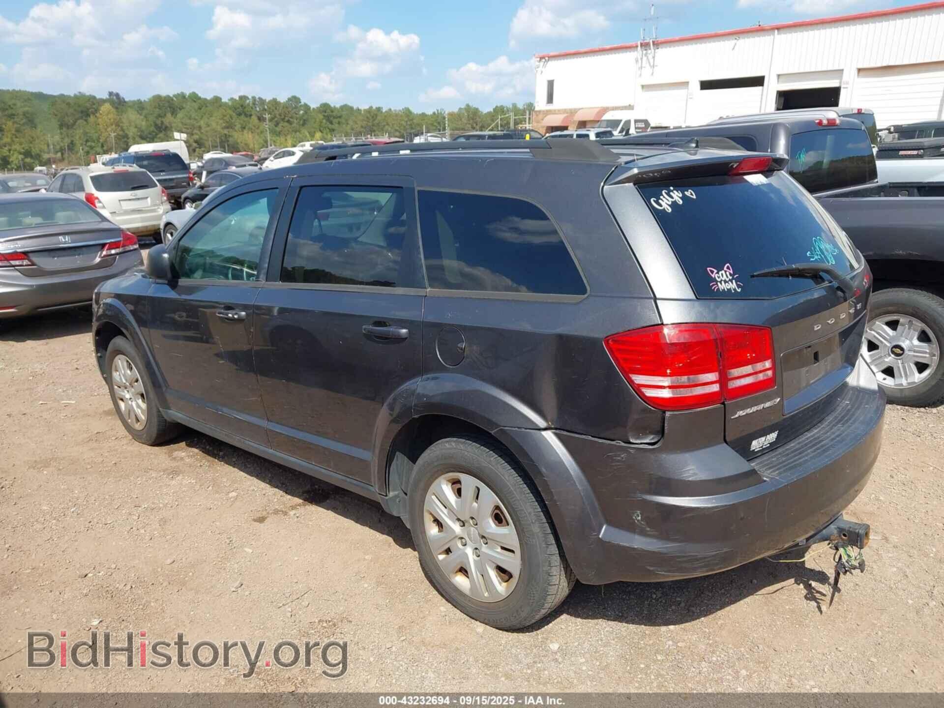 2016 DODGE JOURNEY - VIN: 3C4PDCAB0GT166326 - Фото 3