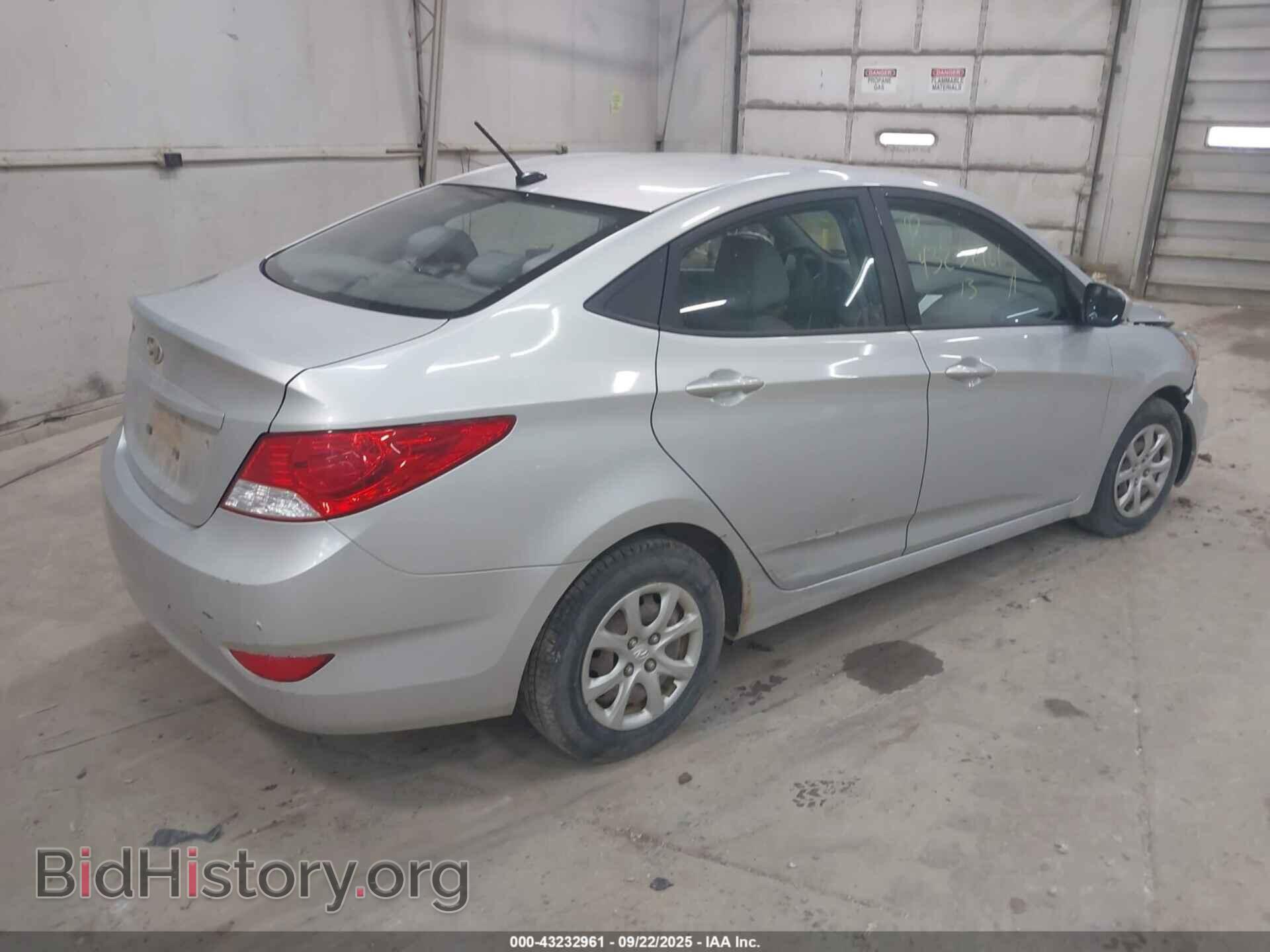 2013 HYUNDAI ACCENT - VIN: KMHCT4AE4DU502901 - Фото 4