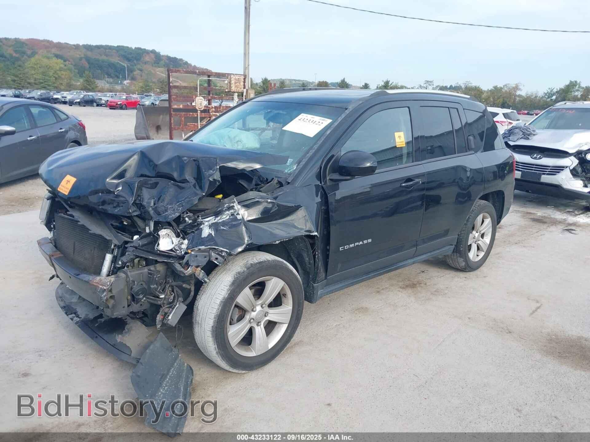 2015 JEEP COMPASS - VIN: 1C4NJDEB6FD395615 - Фото 2