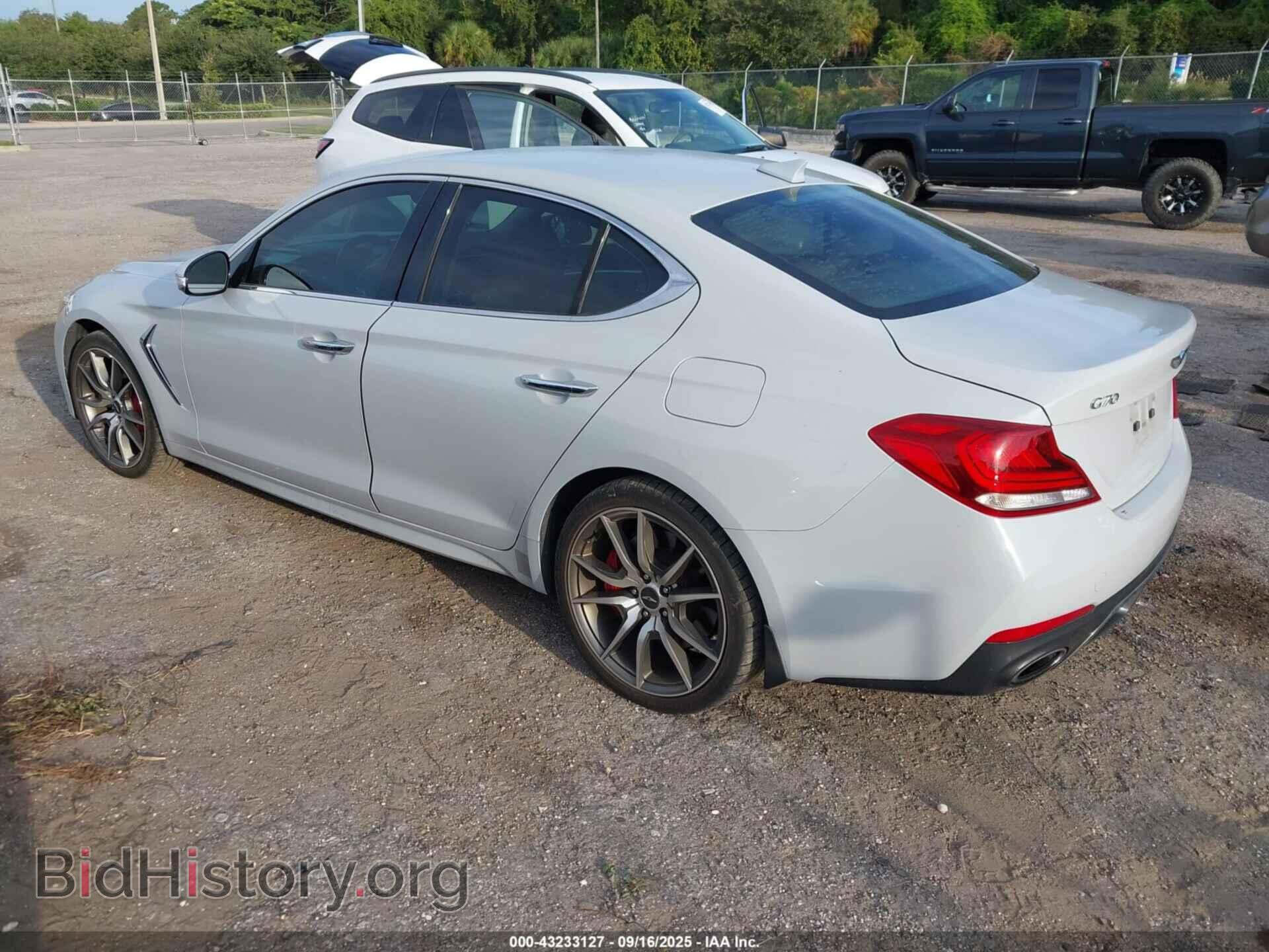 2019 GENESIS G70 - VIN: KMTG54LE3KU017337 - Фото 3