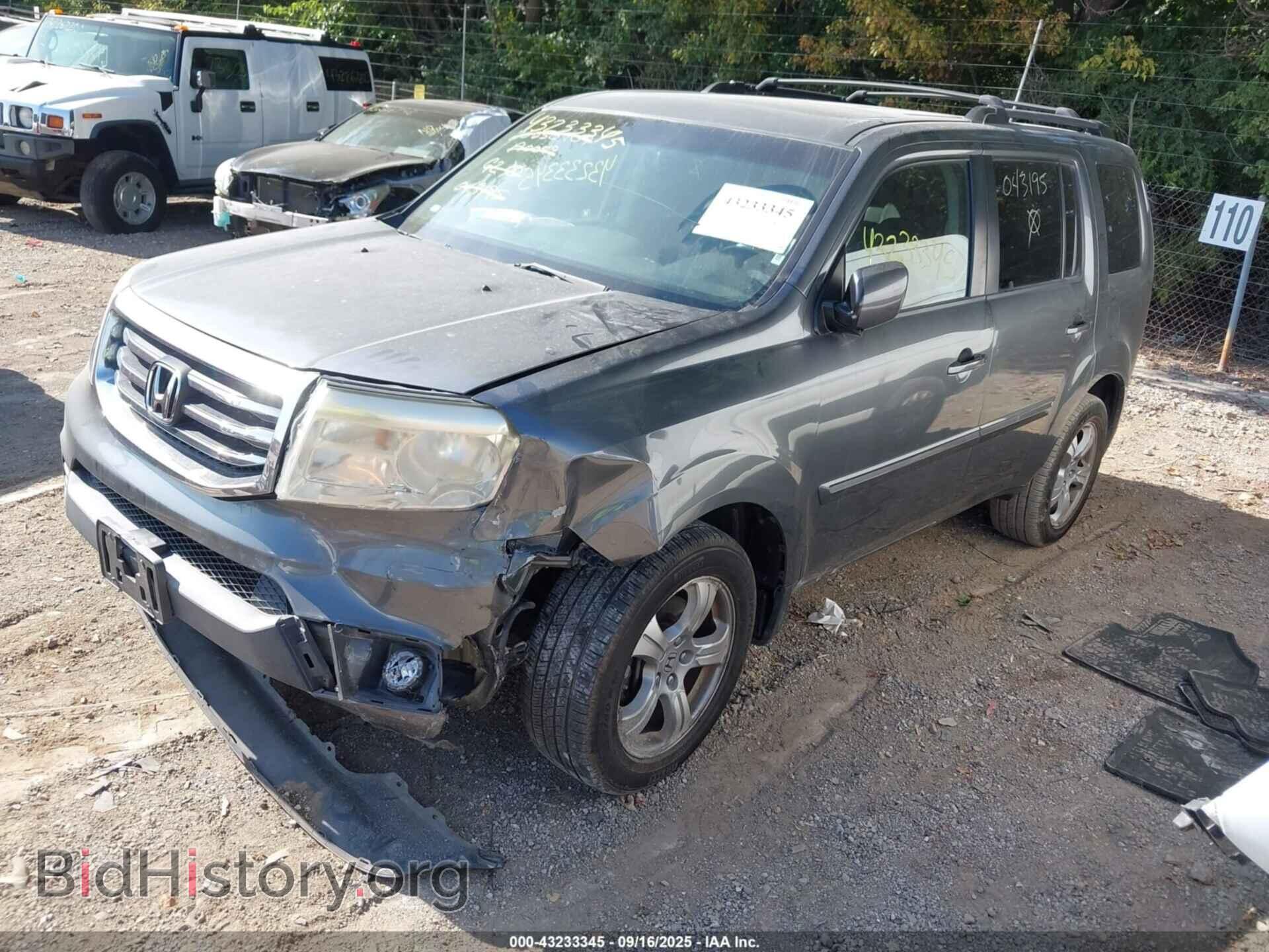 2012 HONDA PILOT - VIN: 5FNYF4H71CB043195 - Фото 2