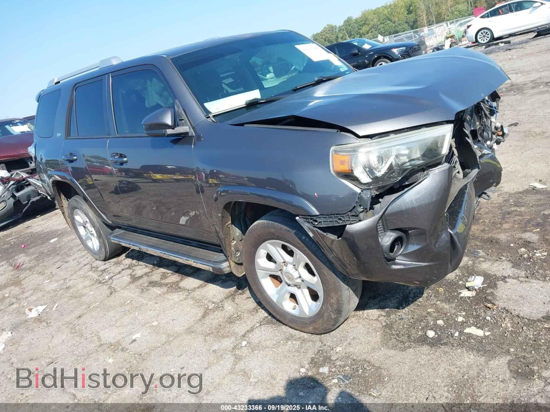 Фотография JTEZU5JR2F5089258 - TOYOTA 4RUNNER 2015