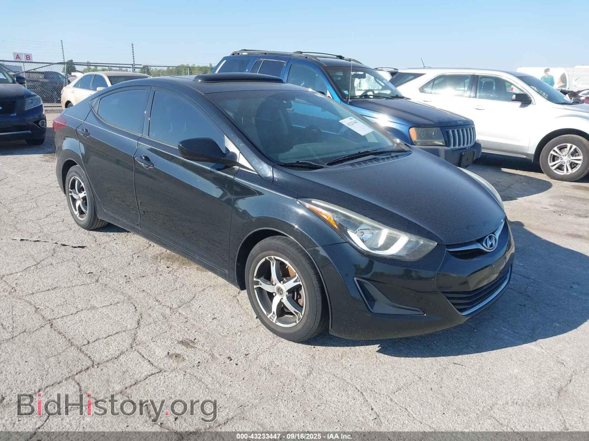 Photo 5NPDH4AE6FH652144 - HYUNDAI ELANTRA 2015