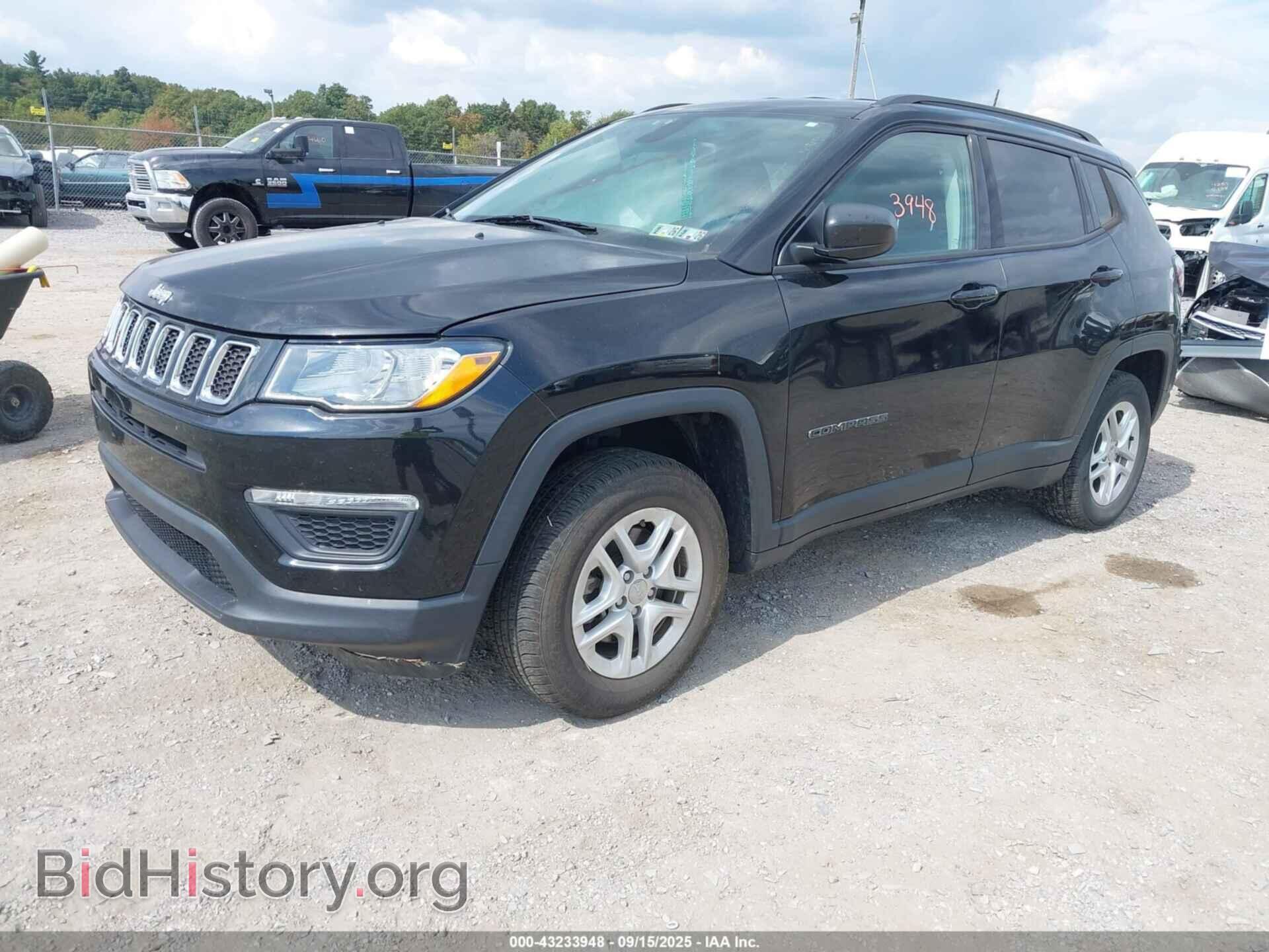 2018 JEEP COMPASS - VIN: 3C4NJDAB5JT256830 - Фото 2
