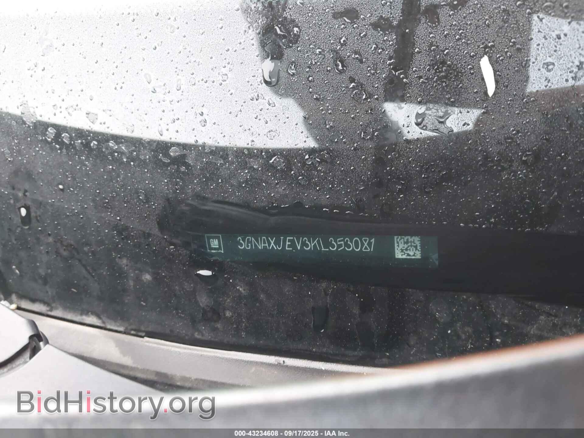 2019 CHEVROLET EQUINOX - VIN: 3GNAXJEV3KL353081 - Photo 9