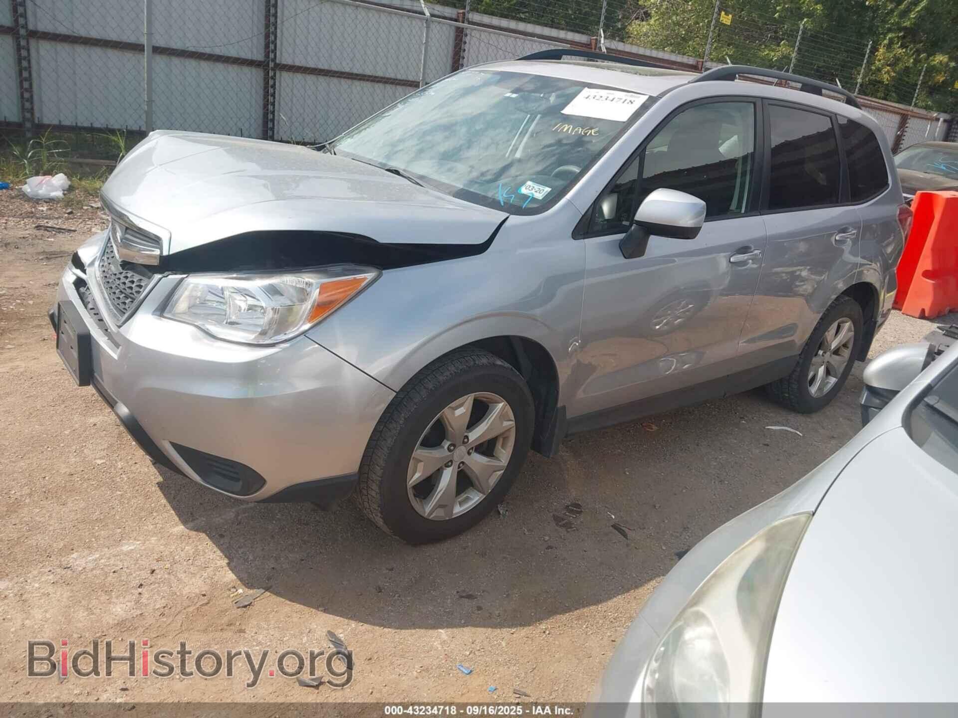 2014 SUBARU FORESTER - VIN: JF2SJAEC3EH535316 - Фото 2