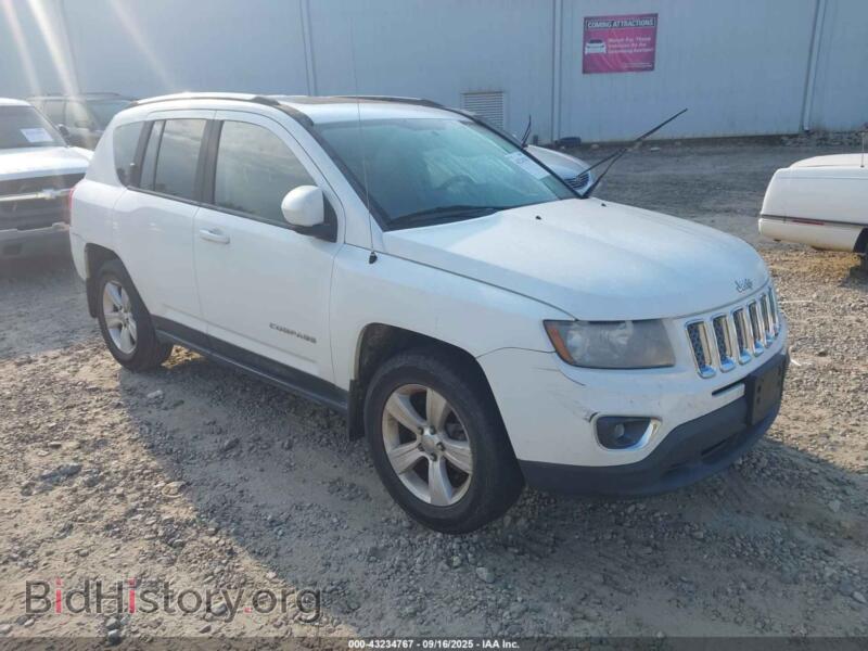 2015 Jeep COMPASS High Altitude Edition (VIN 1C4NJCEA5FD210648) — photo 1 of 13, IAAI, damage: left side