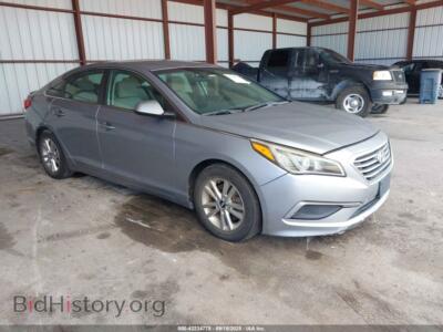 2017 Hyundai SONATA, silver — VIN 5NPE24AF1HH470630, IAAI