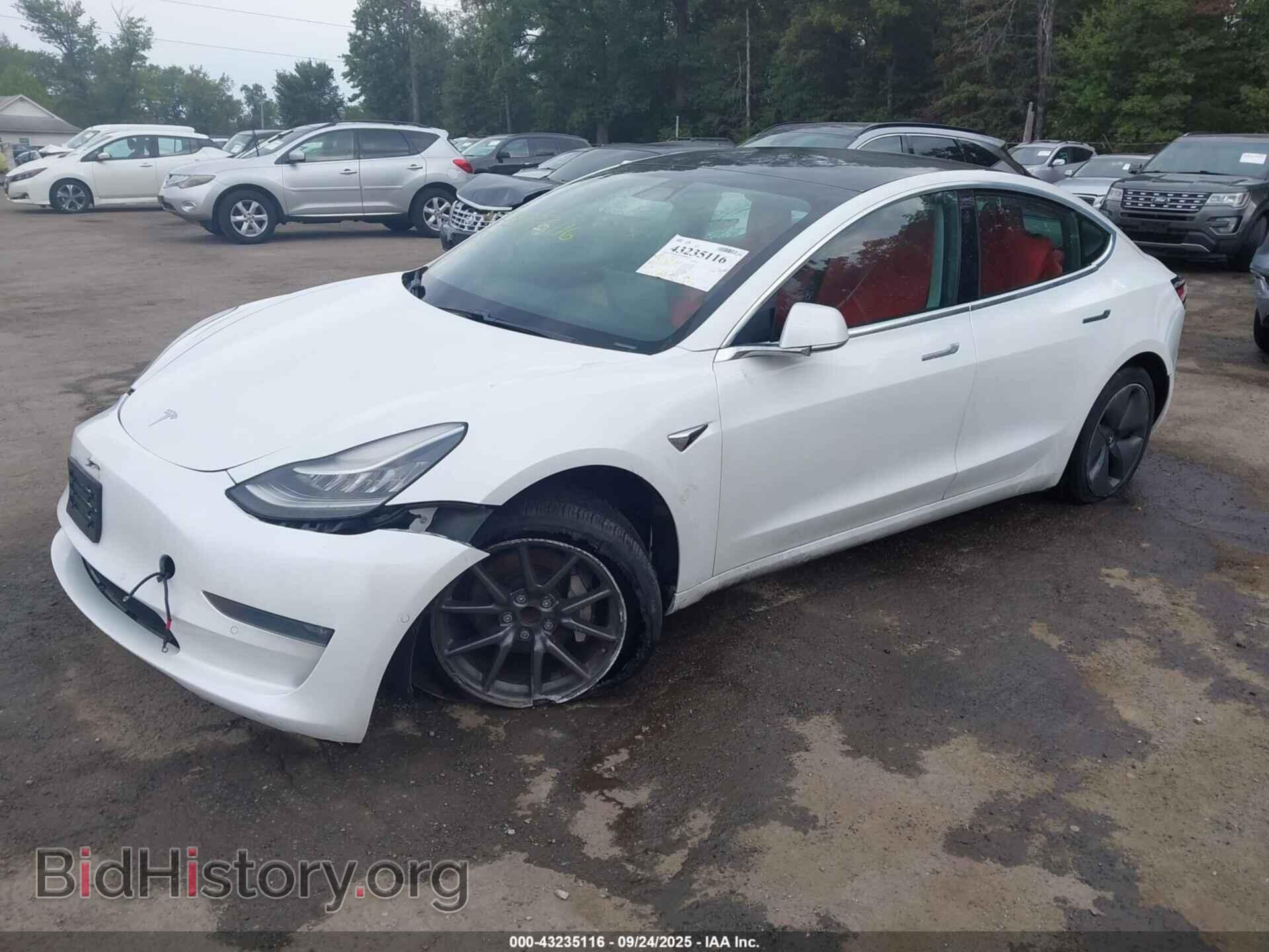 2019 TESLA MODEL 3 - VIN: 5YJ3E1EA1KF318011 - Фото 2