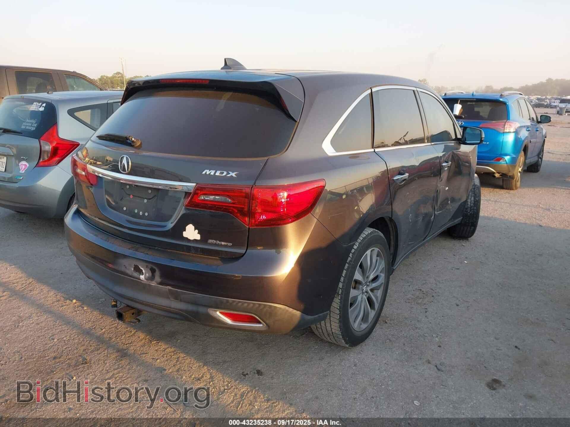 2014 ACURA MDX - VIN: 5FRYD4H40EB024246 - Фото 4