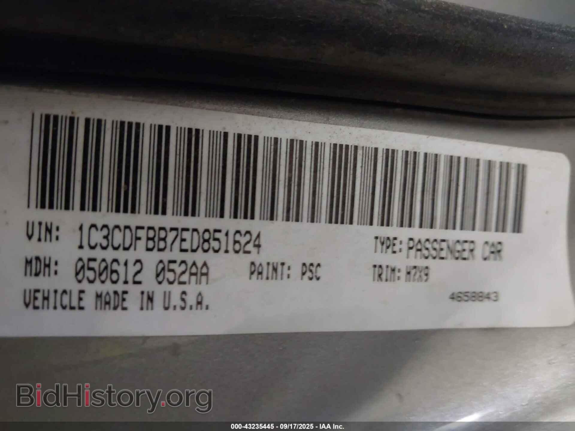 2014 DODGE DART - VIN: 1C3CDFBB7ED851624 - Фото 9