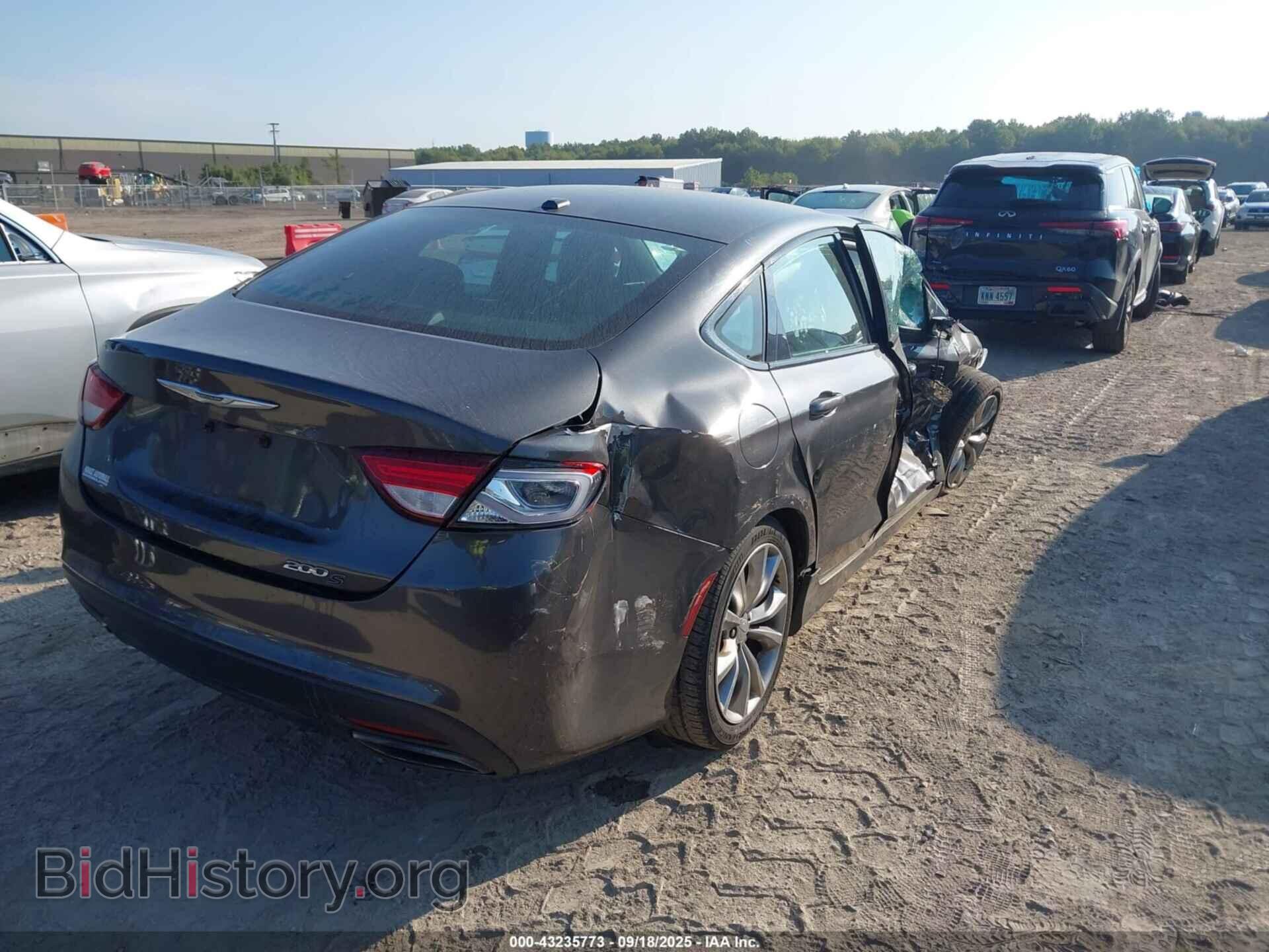 2015 CHRYSLER 200 - VIN: 1C3CCCBBXFN559690 - Фото 4