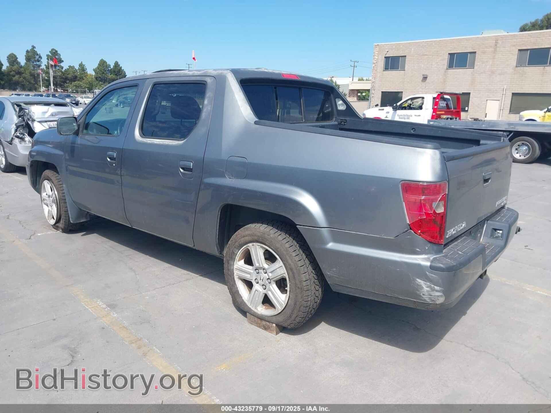 2009 HONDA RIDGELINE - VIN: 5FPYK165X9B104099 - Фото 3