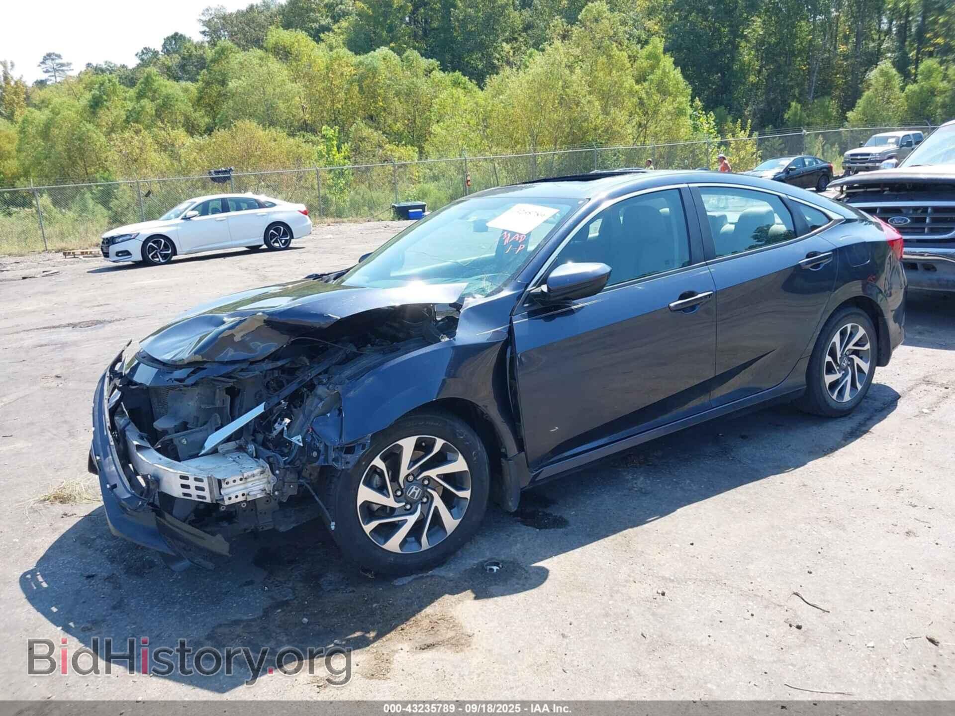 2017 HONDA CIVIC - VIN: 19XFC2F70HE034329 - Фото 2