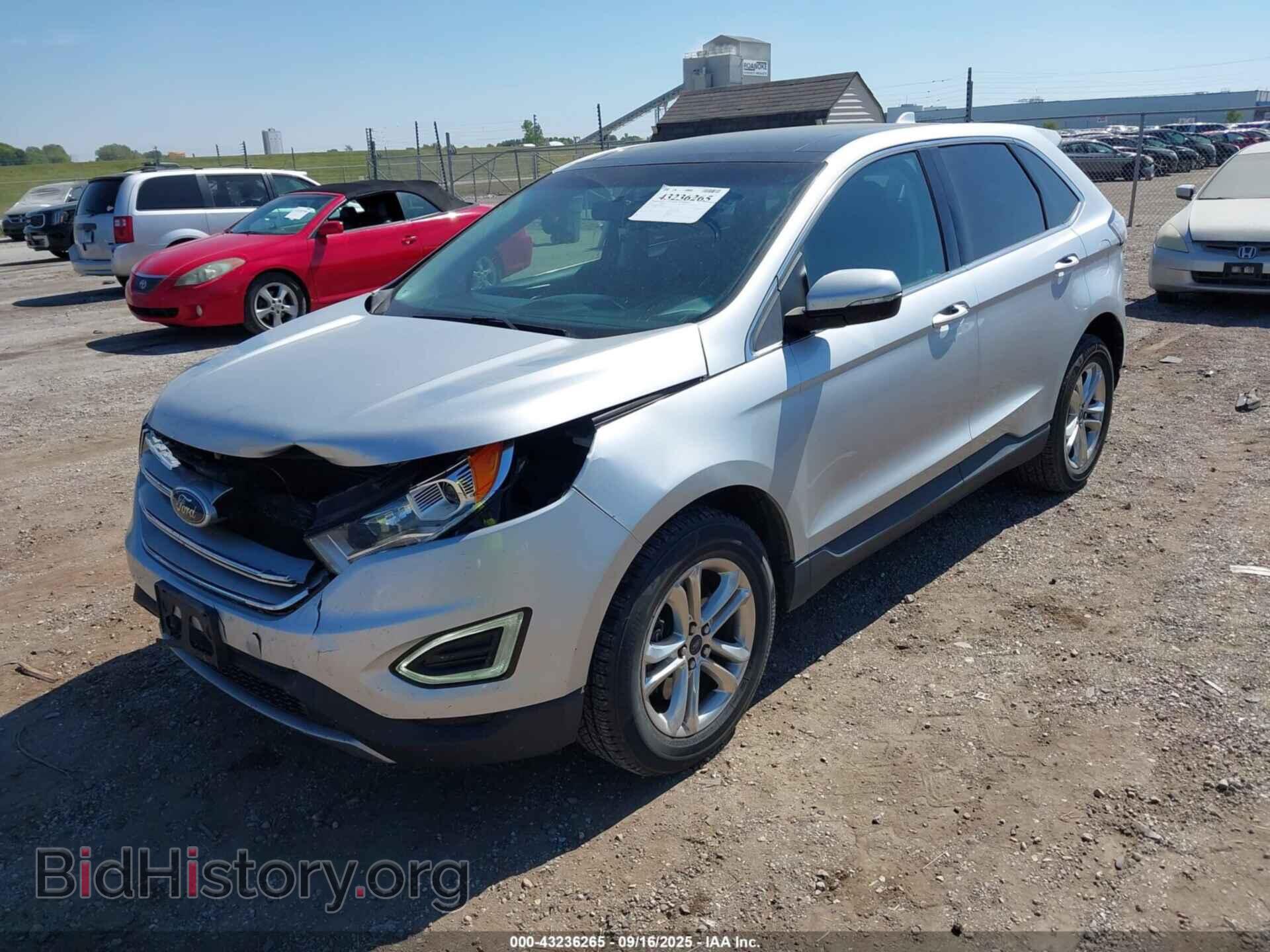 2015 FORD EDGE - VIN: 2FMTK4J88FBB66854 - Фото 2