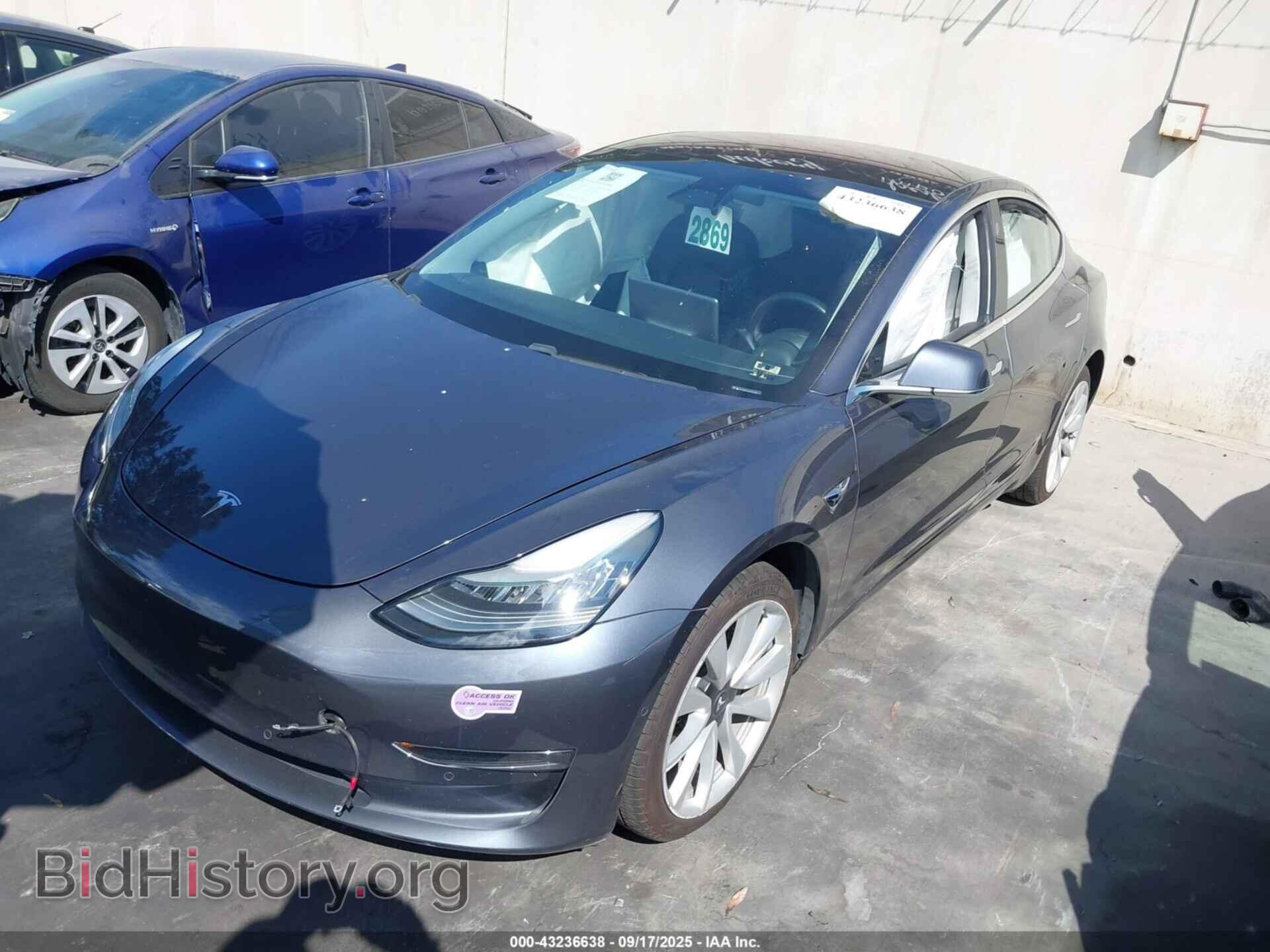 2018 TESLA MODEL 3 - VIN: 5YJ3E1EA6JF163485 - Фото 2