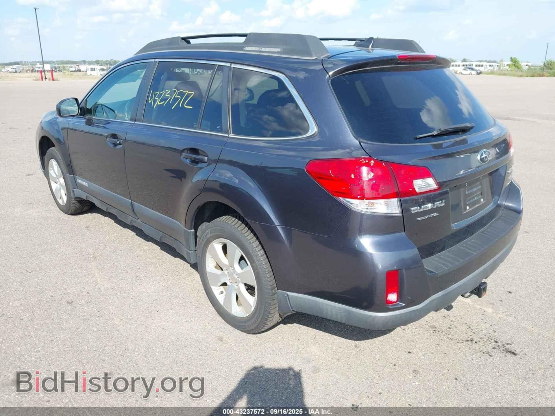 2011 SUBARU OUTBACK - VIN: 4S4BRDKC8B2348919 - Фото 3