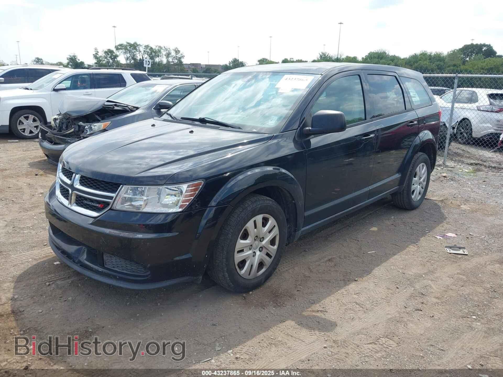 2014 DODGE JOURNEY - VIN: 3C4PDCAB9ET191688 - Фото 2