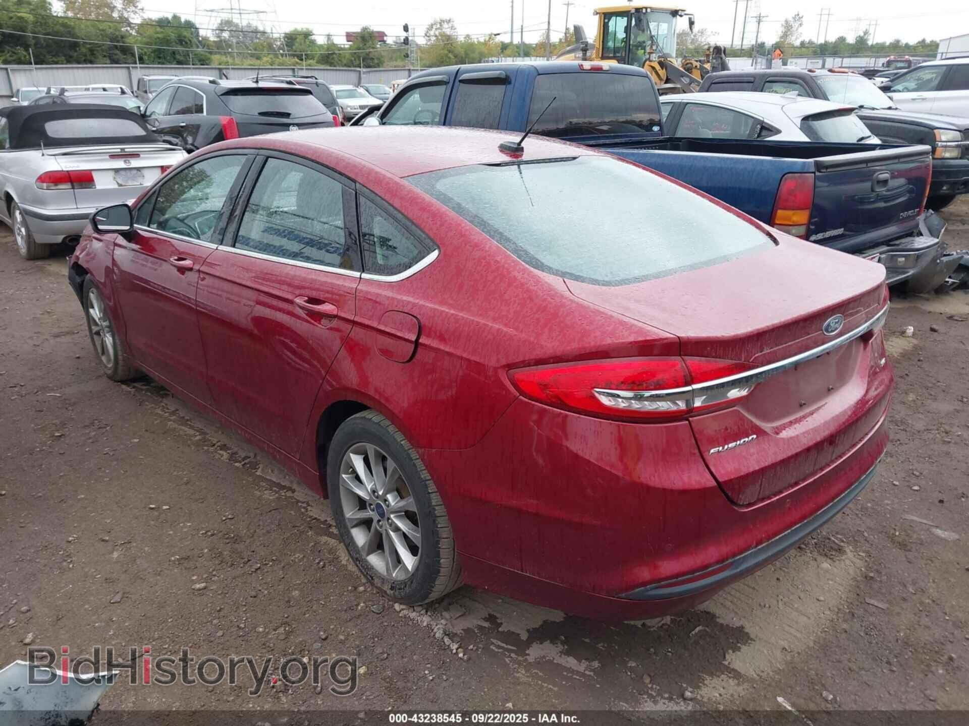 2017 FORD FUSION - VIN: 3FA6P0H76HR316835 - Фото 3