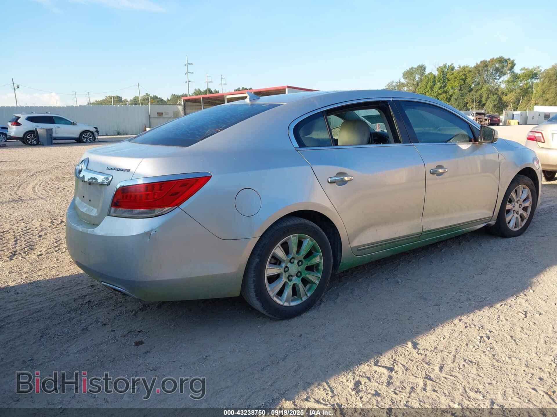 2012 BUICK LACROSSE - VIN: 1G4GB5E39CF302926 - Фото 4