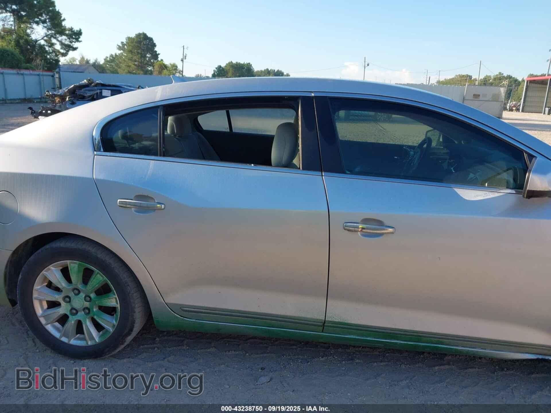2012 BUICK LACROSSE - VIN: 1G4GB5E39CF302926 - Фото 6