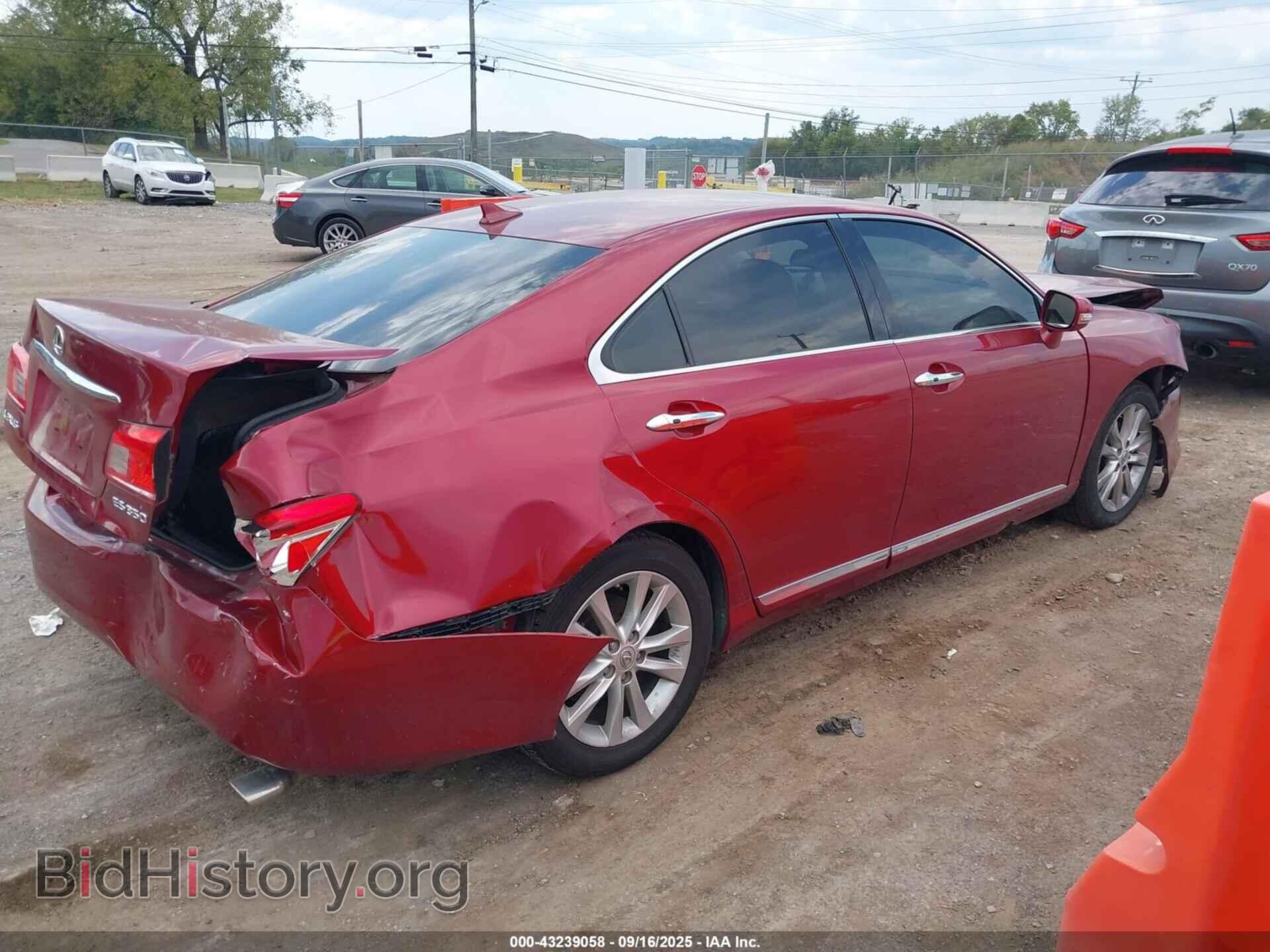 2010 LEXUS ES 350 - VIN: JTHBK1EG8A2344260 - Фото 4