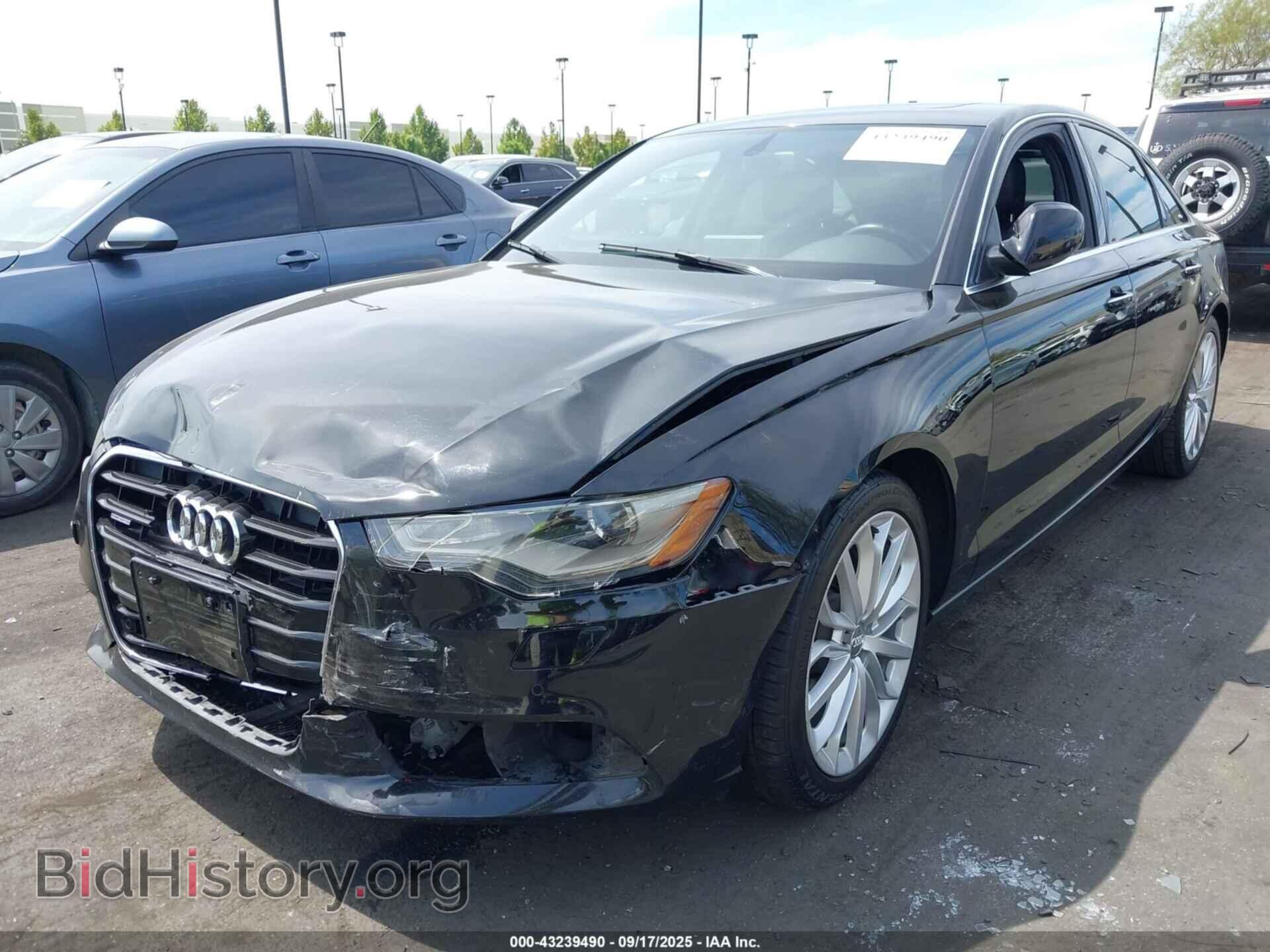 2013 AUDI A6 - VIN: WAUGFAFC5DN155105 - Фото 2