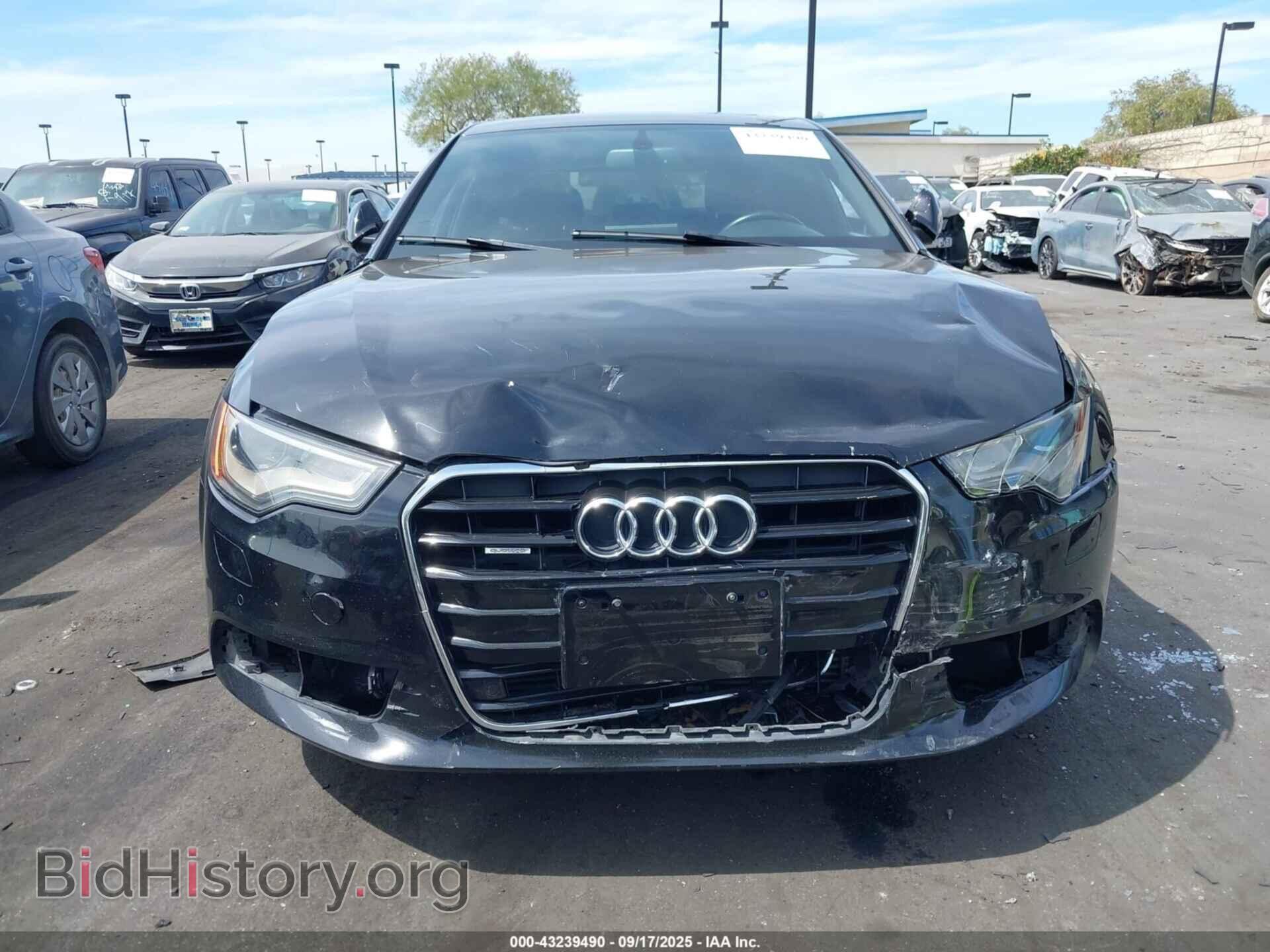2013 AUDI A6 - VIN: WAUGFAFC5DN155105 - Фото 6