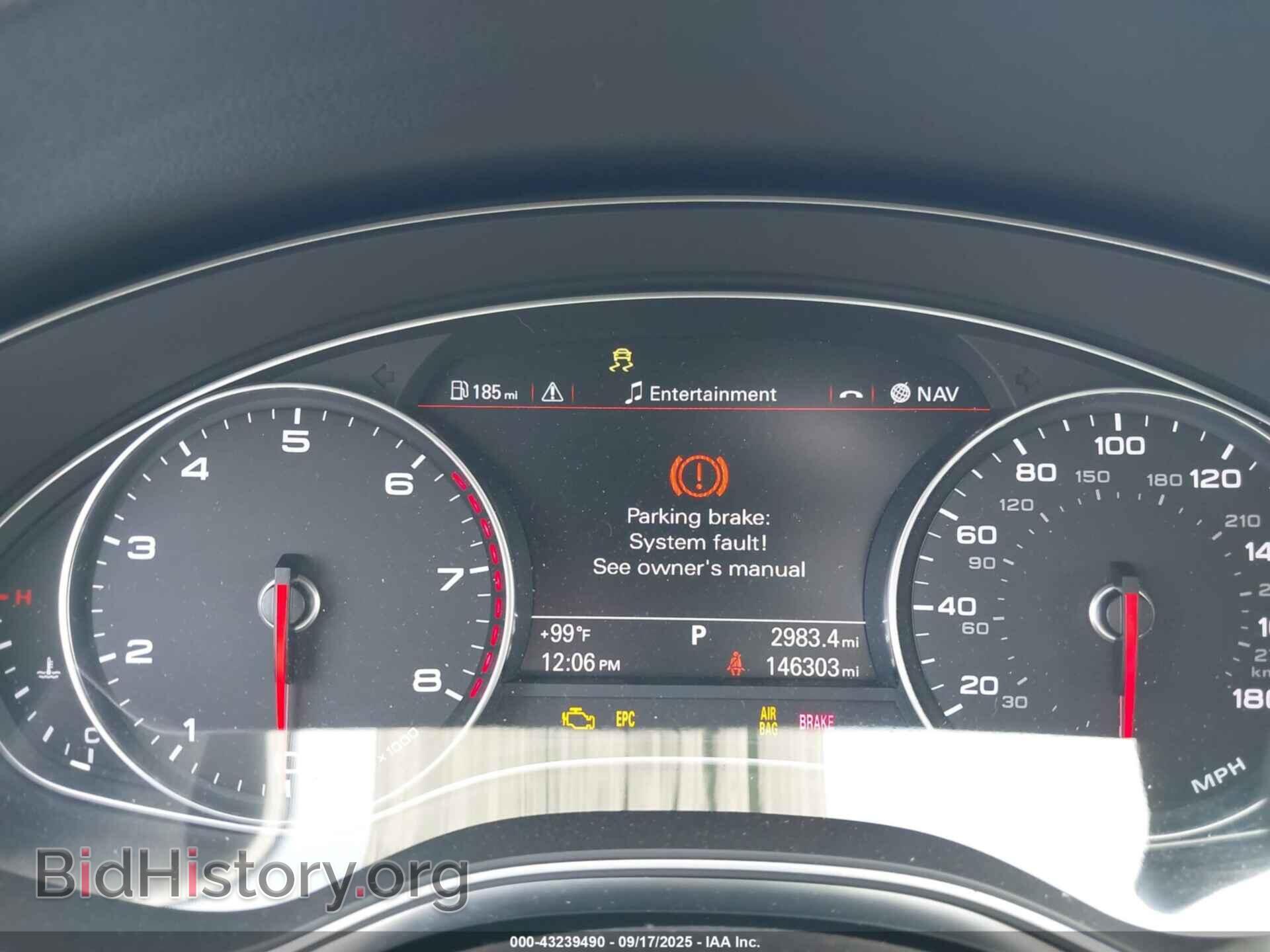 2013 AUDI A6 - VIN: WAUGFAFC5DN155105 - Фото 7