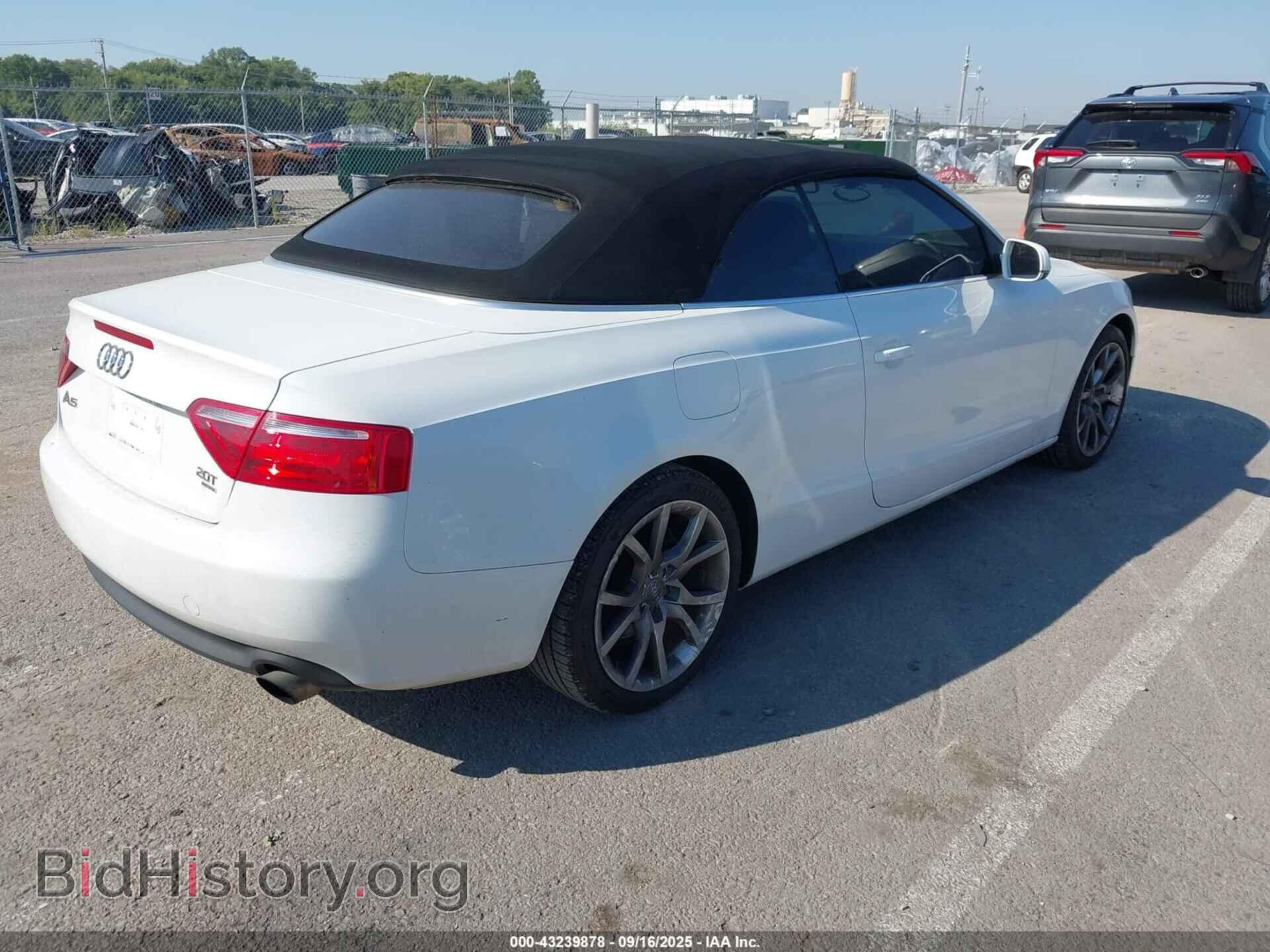 2010 AUDI A5 - VIN: WAUCFAFH8AN016043 - Фото 4
