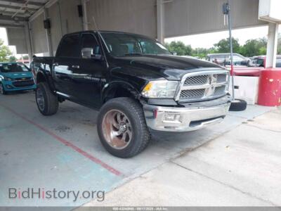 2012 RAM 1500 Laramie, черный — VIN 1C6RD6NT2CS199165, IAAI