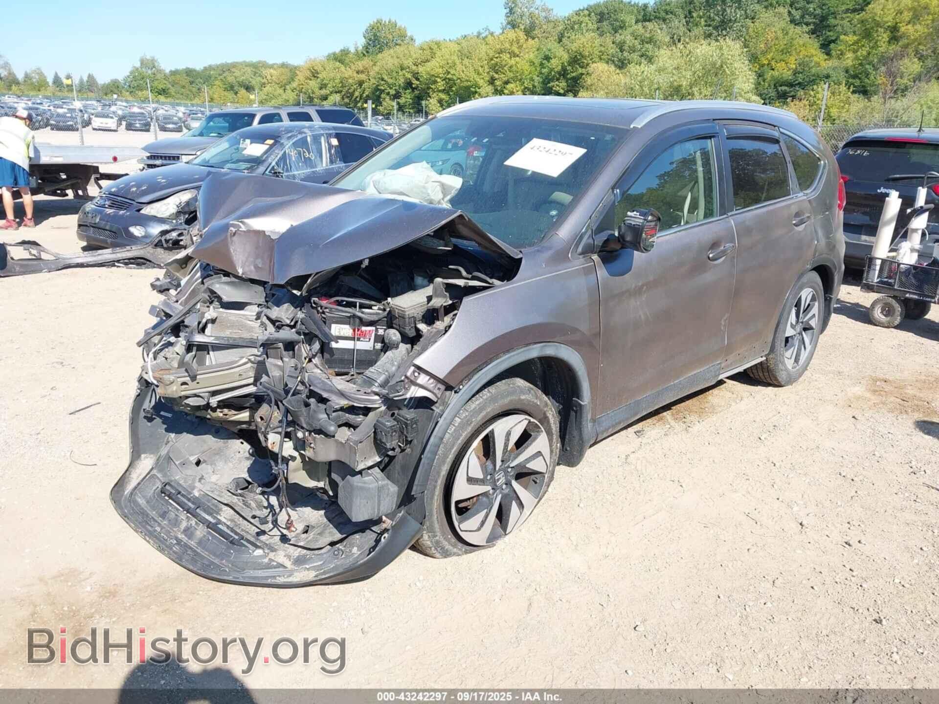 2015 HONDA CR-V - VIN: 5J6RM4H97FL123768 - Фото 2