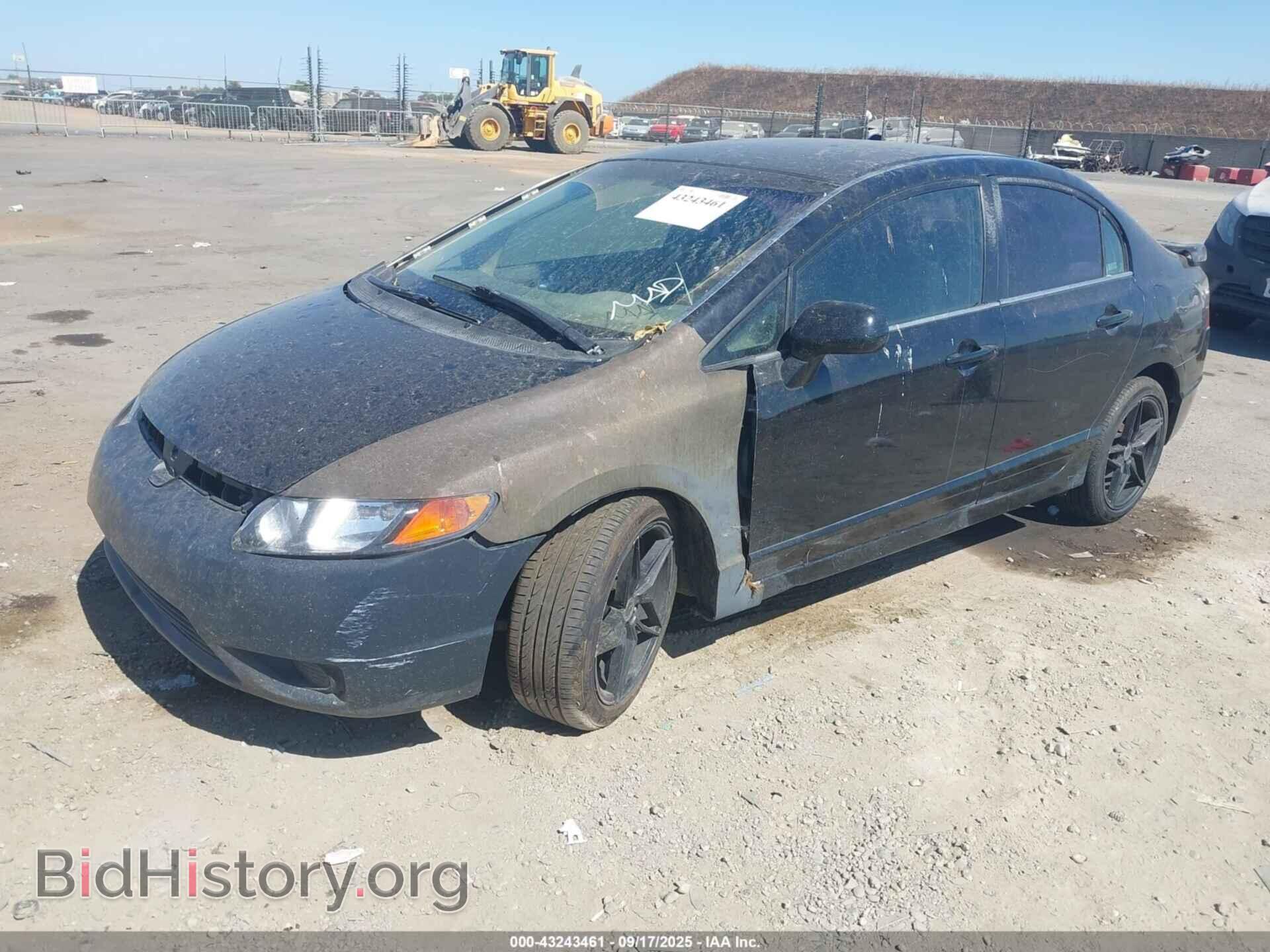 2006 HONDA CIVIC - VIN: 2HGFA16536H500756 - Фото 2