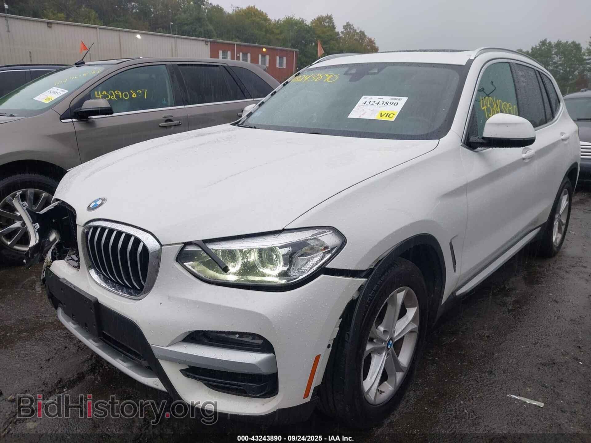 2020 BMW X3 - VIN: 5UXTY5C07L9C08036 - Фото 2