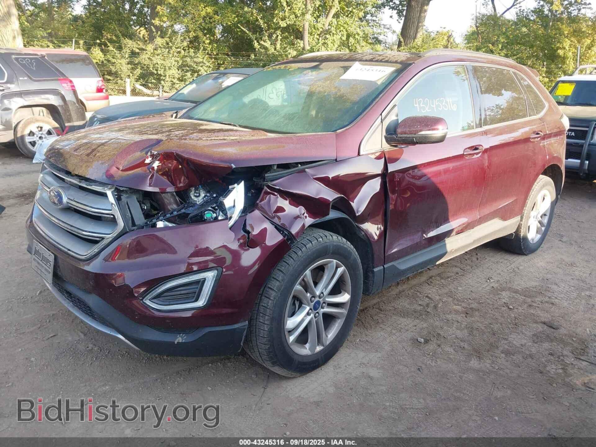 2017 FORD EDGE - VIN: 2FMPK4J94HBB42404 - Фото 2