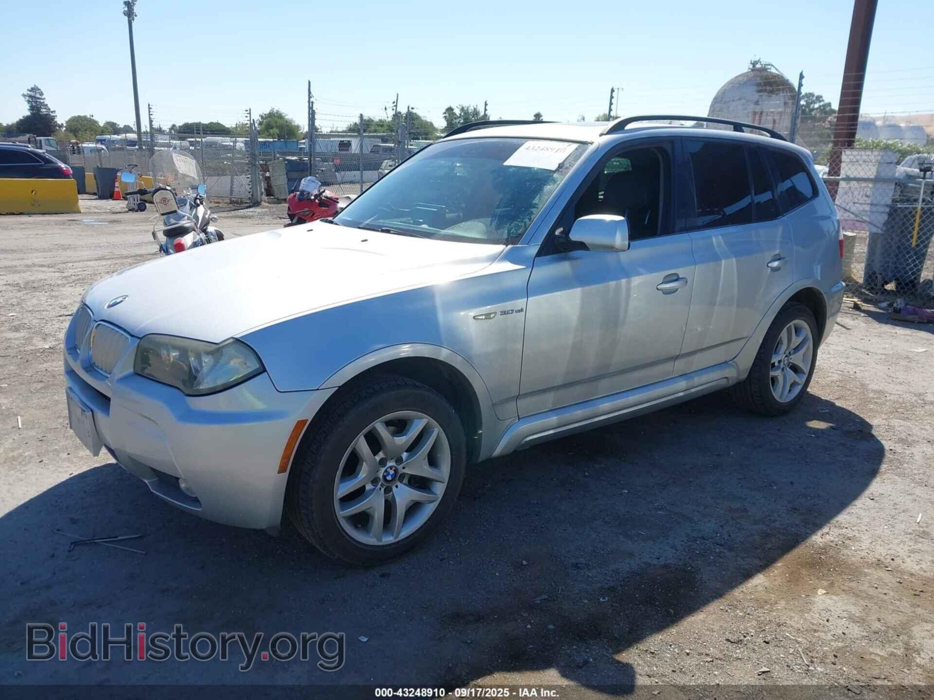 2008 BMW X3 - VIN: WBXPC93448WJ19335 - Фото 2