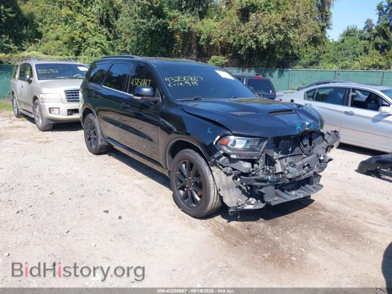 2018 Dodge DURANGO GT AWD (VIN 1C4RDJDG3JC462433) — photo 1 of 17, IAAI, damage: front end