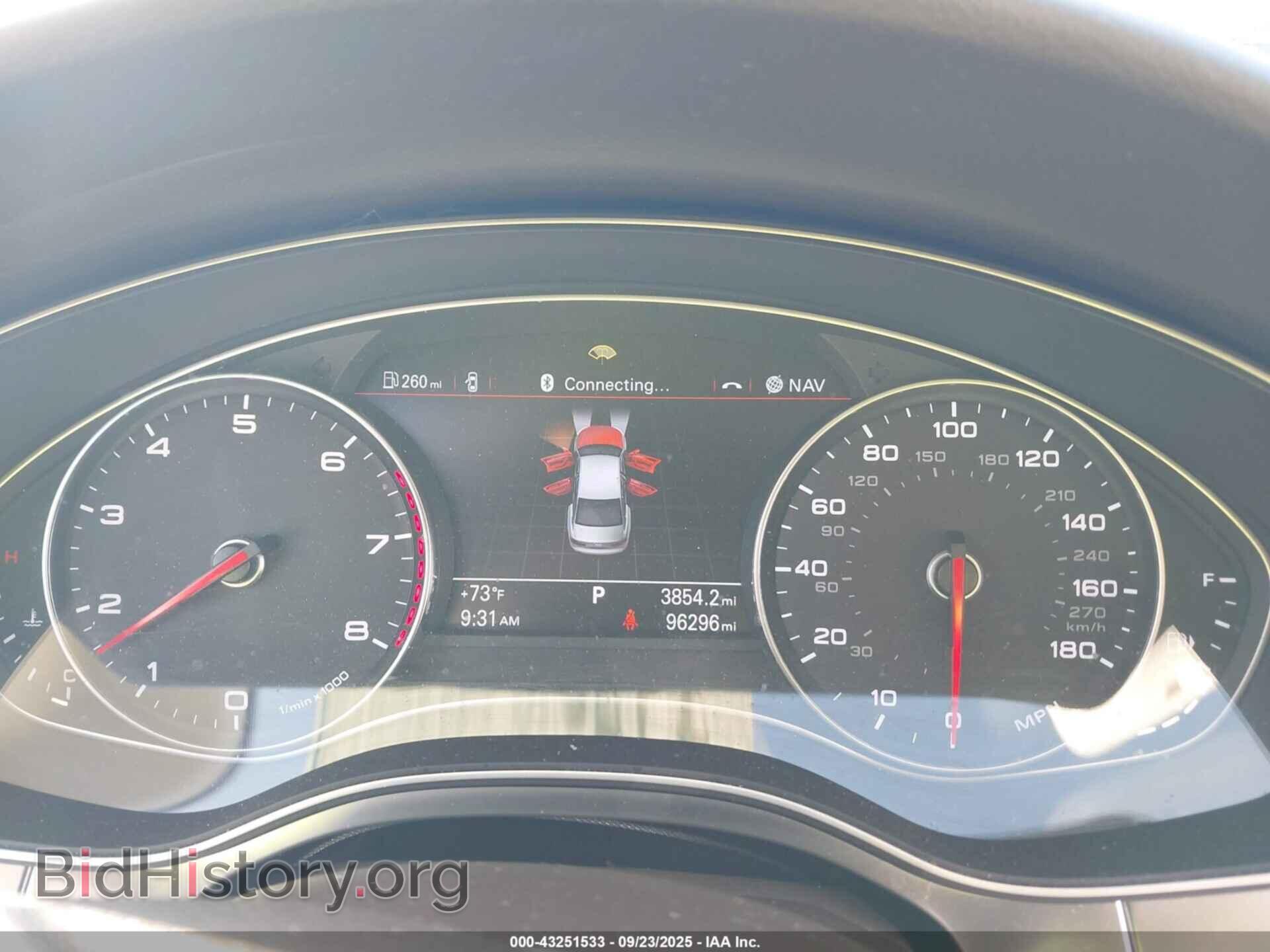 2013 AUDI A6 - VIN: WAUGGAFC3DN108975 - Фото 7