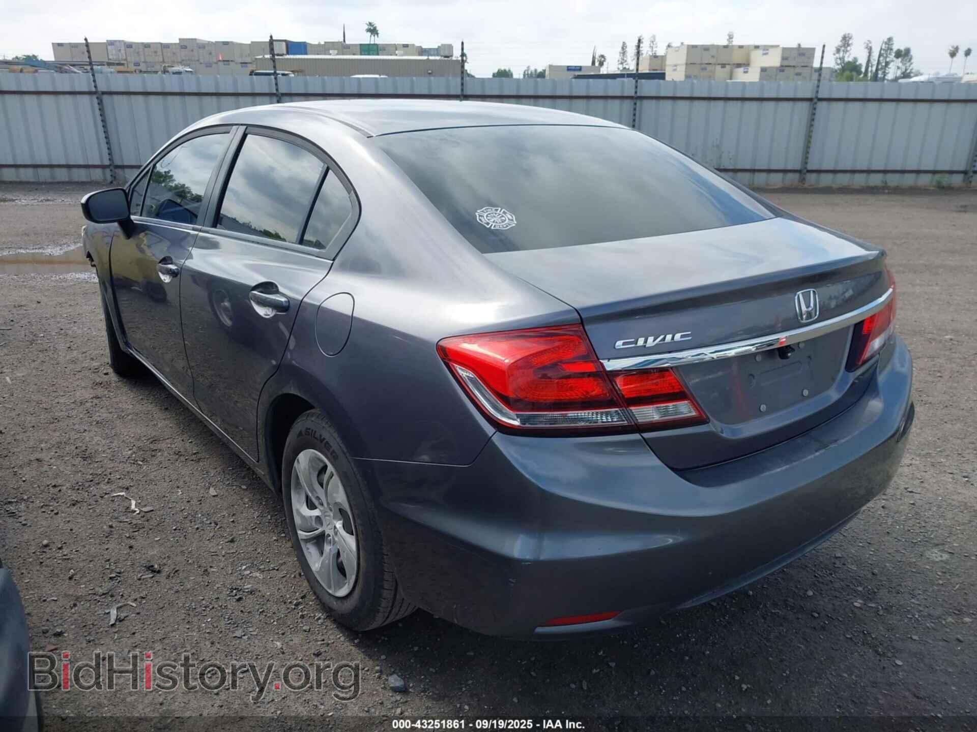 2014 HONDA CIVIC - VIN: 19XFB2F54EE254893 - Фото 3