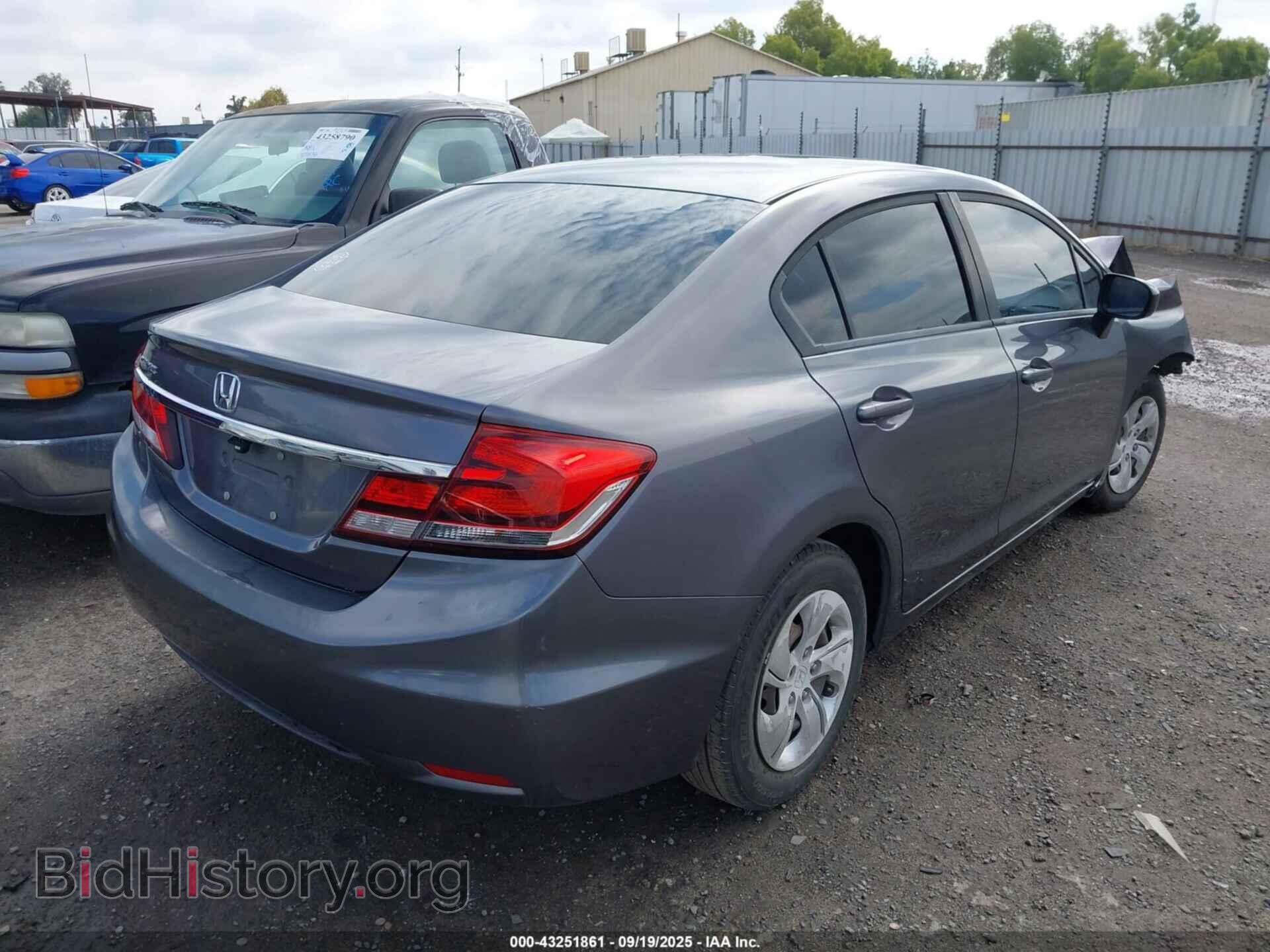 2014 HONDA CIVIC - VIN: 19XFB2F54EE254893 - Фото 4
