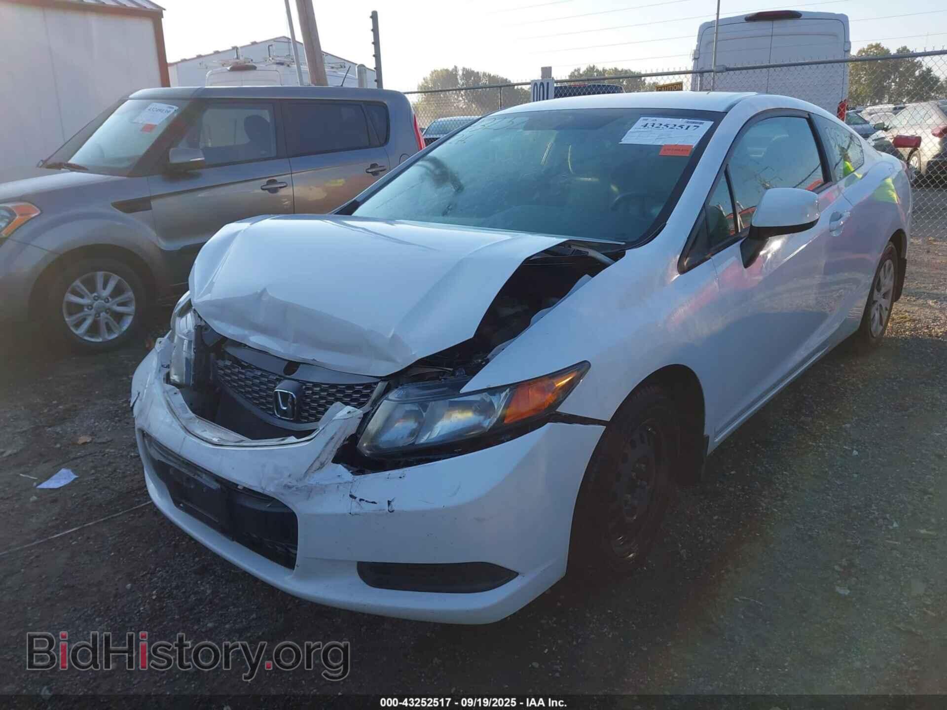 2012 HONDA CIVIC - VIN: 2HGFG3B54CH519599 - Фото 2