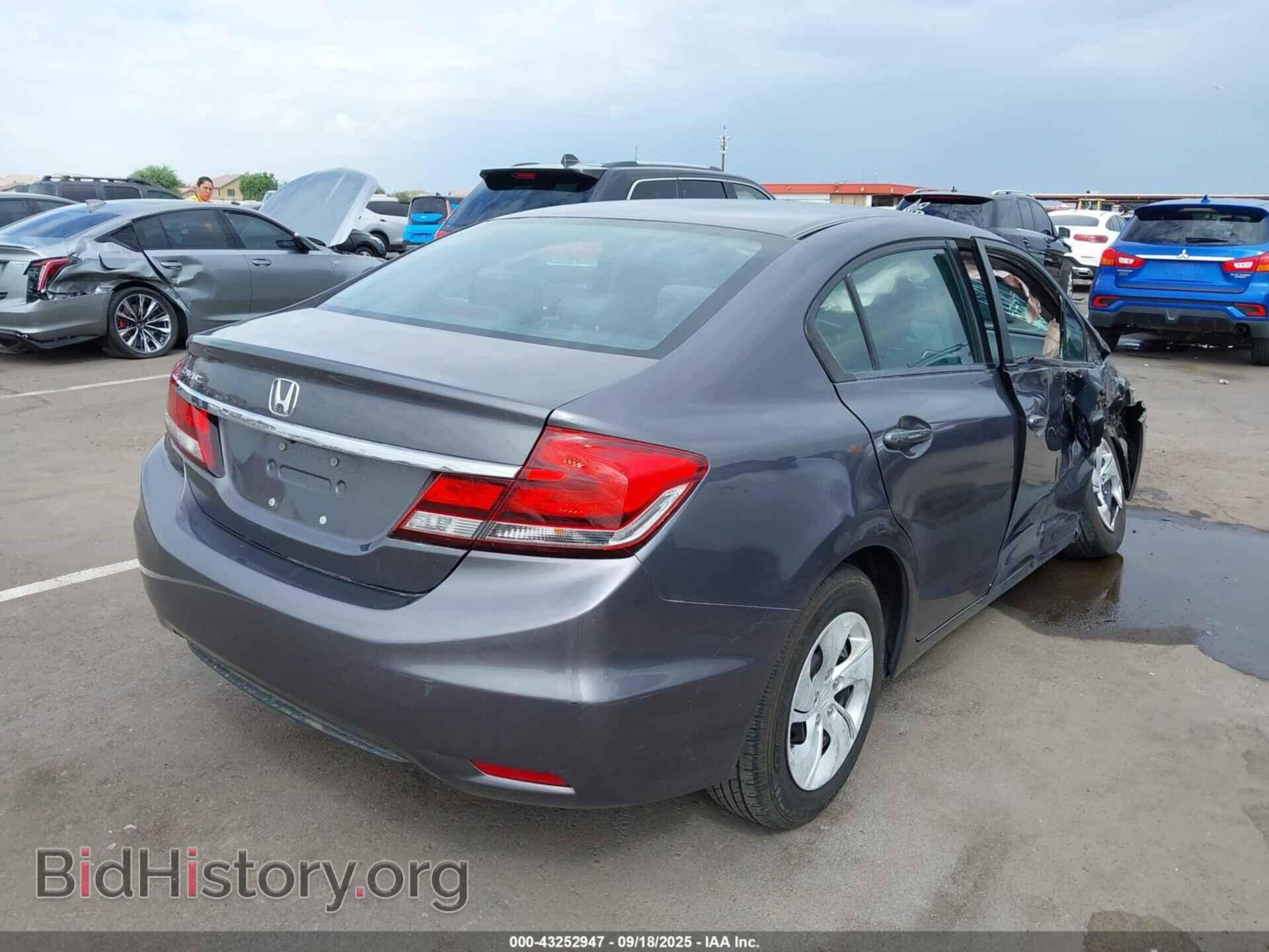2015 HONDA CIVIC - VIN: 19XFB2F53FE255437 - Фото 4