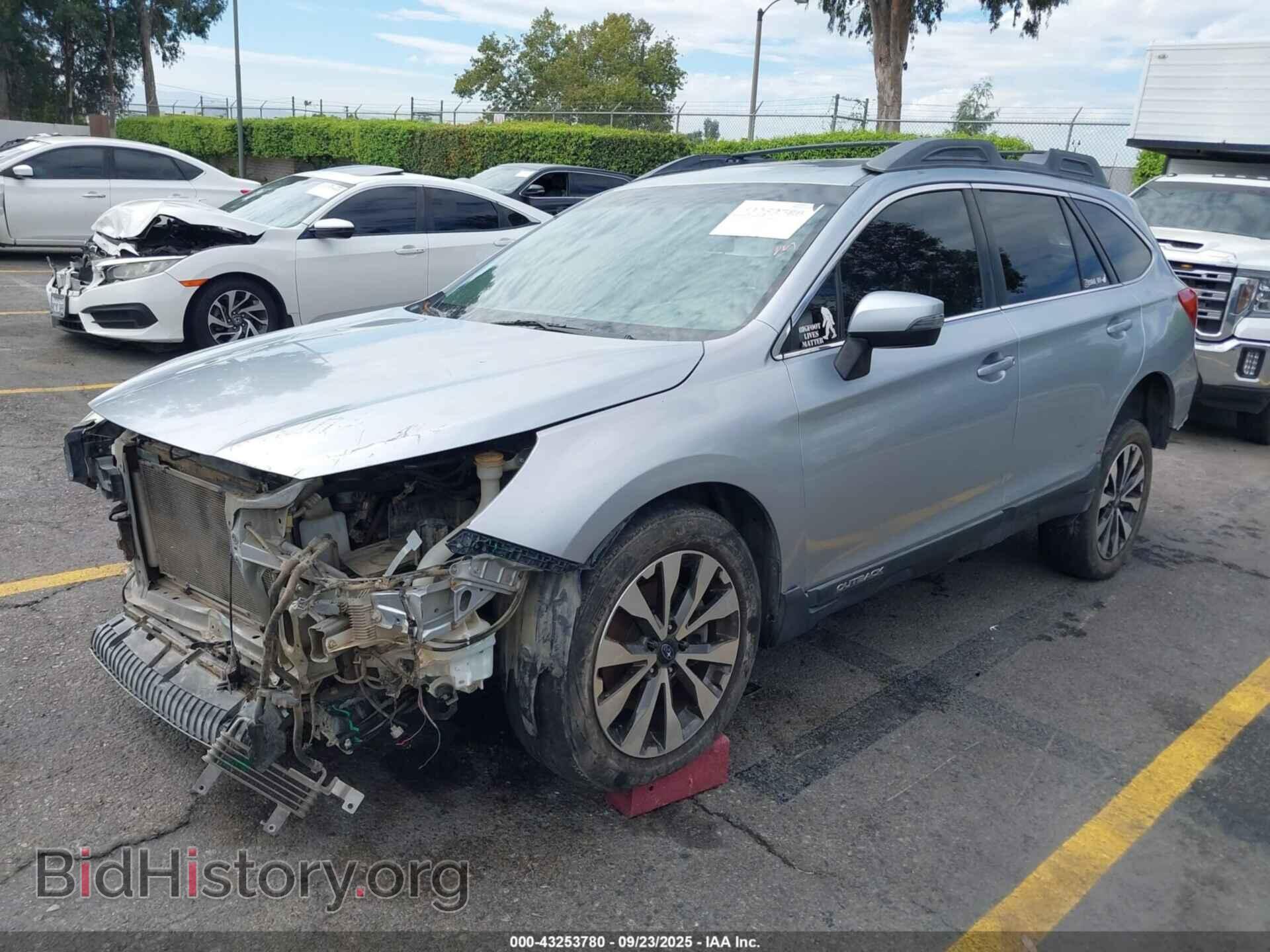 2016 SUBARU OUTBACK - VIN: 4S4BSBLC0G3256132 - Фото 2