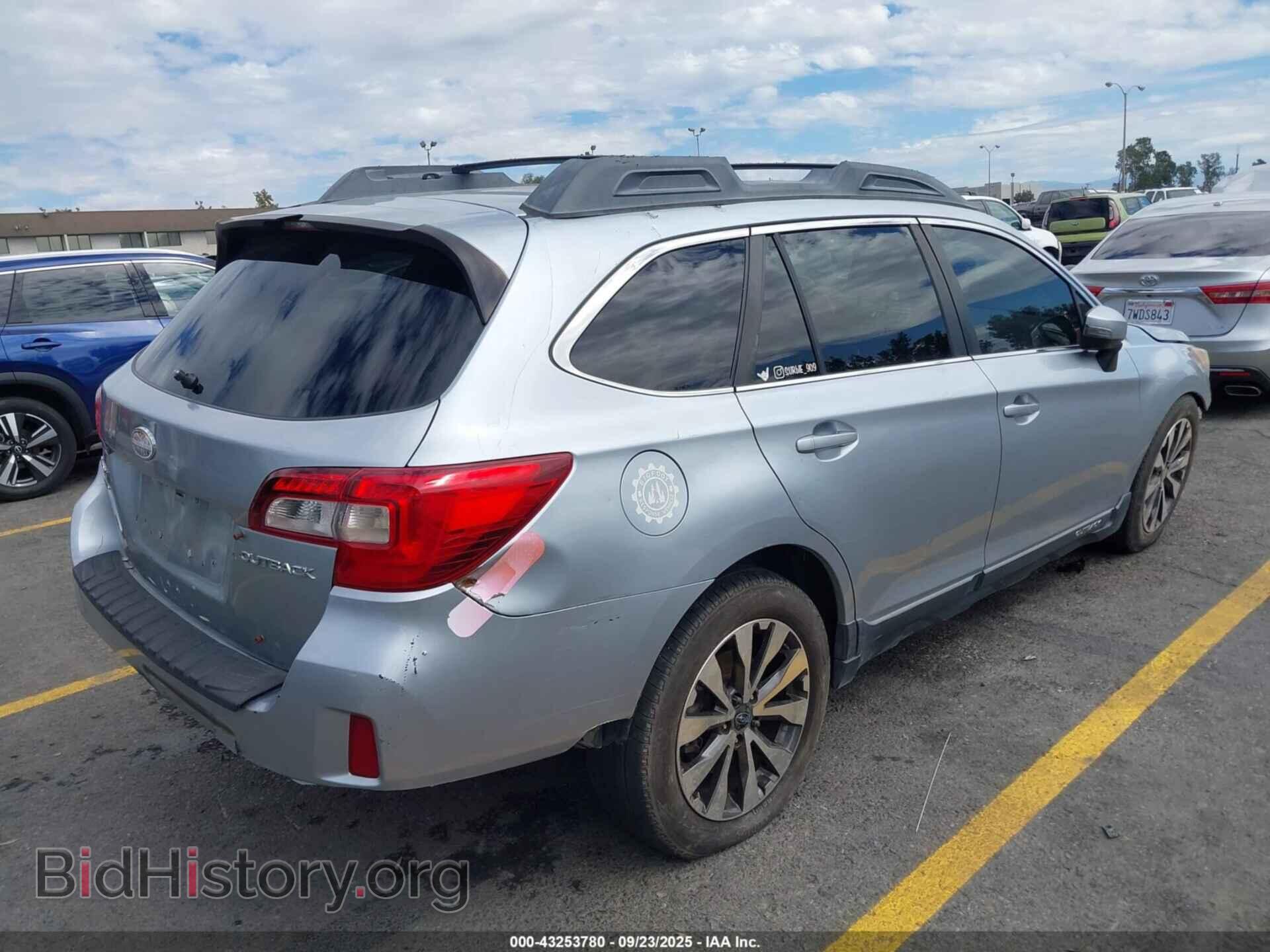 2016 SUBARU OUTBACK - VIN: 4S4BSBLC0G3256132 - Фото 4