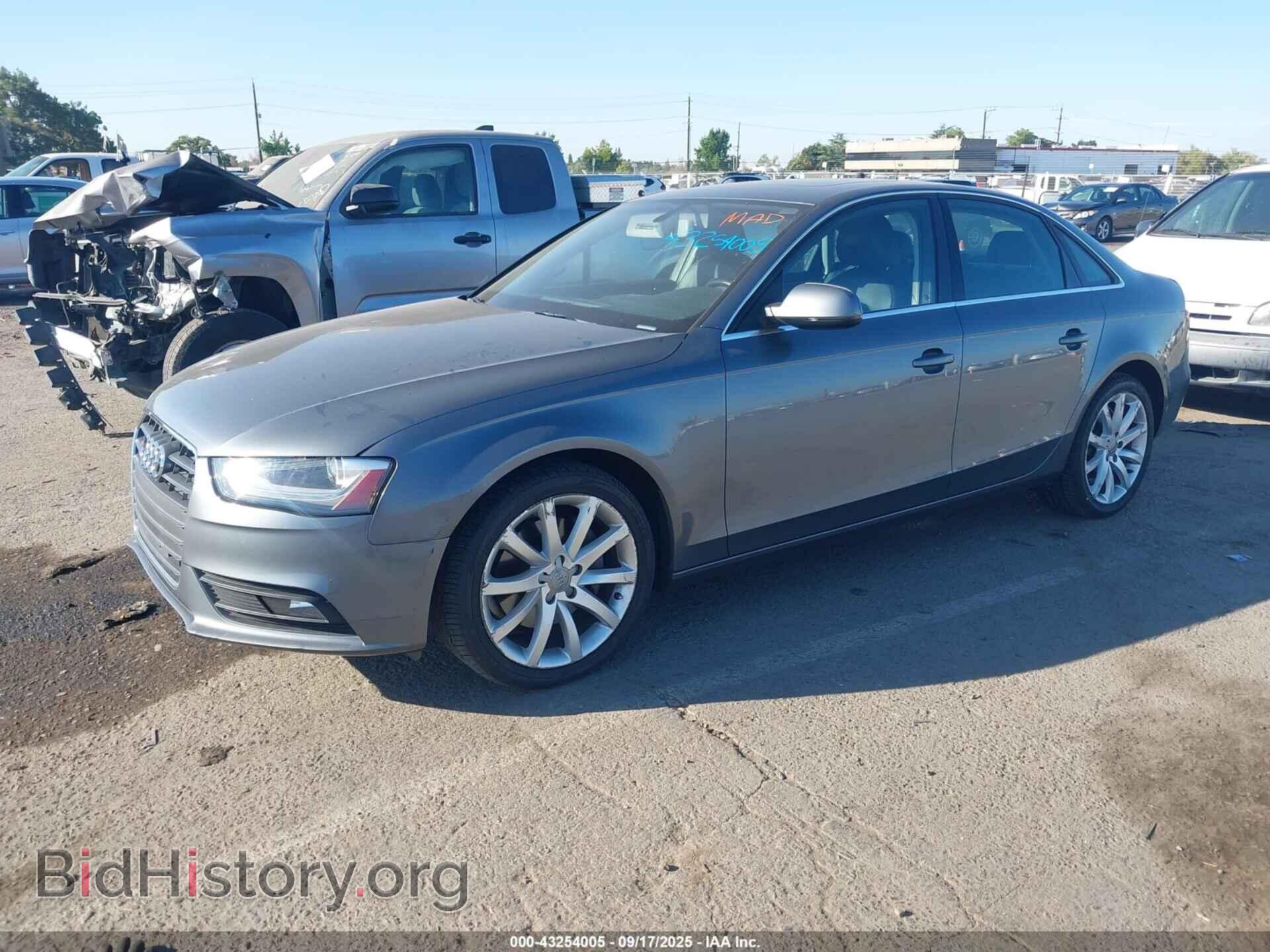 2013 AUDI A4 - VIN: WAUFFAFL4DA147645 - Фото 2