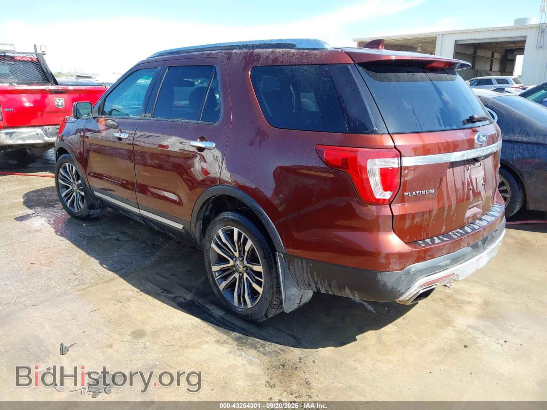 2016 FORD EXPLORER - VIN: 1FM5K8HTXGGC04721 - Photo 3