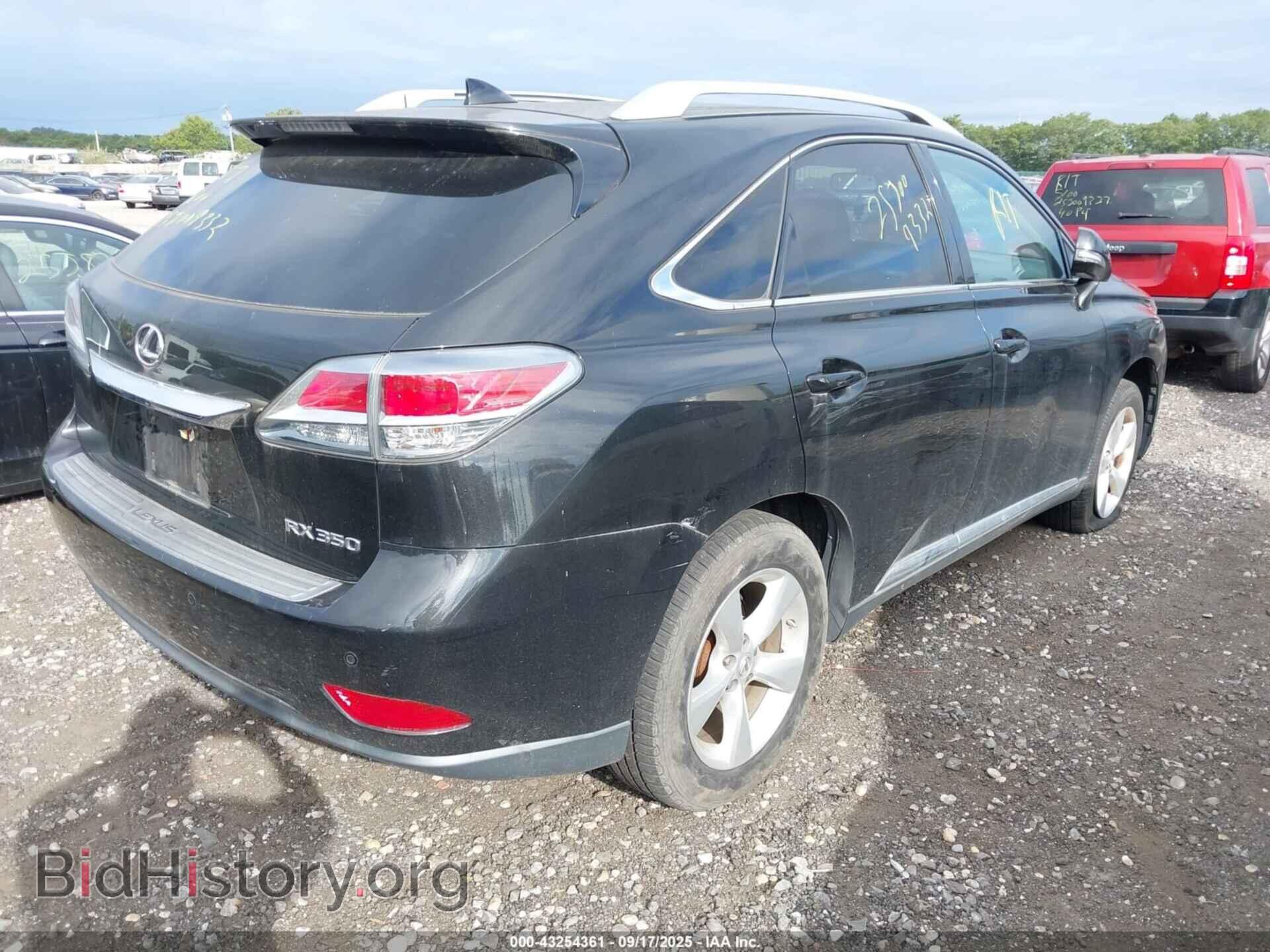 2015 LEXUS RX 350 - VIN: 2T2BK1BA2FC308697 - Фото 4