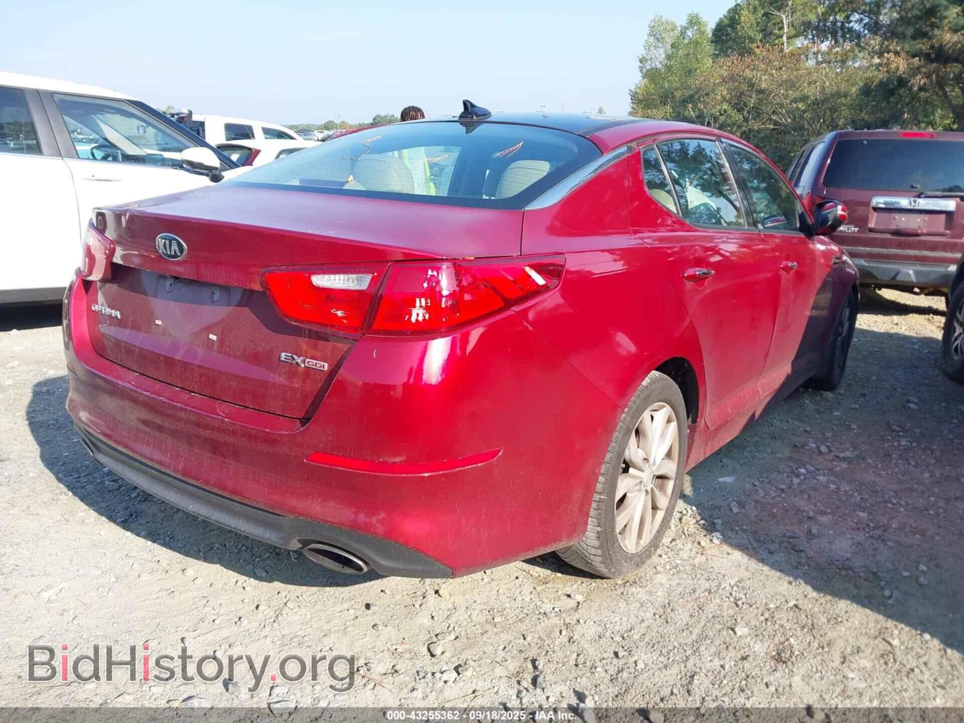 2015 KIA OPTIMA - VIN: 5XXGN4A77FG409669 - Фото 4